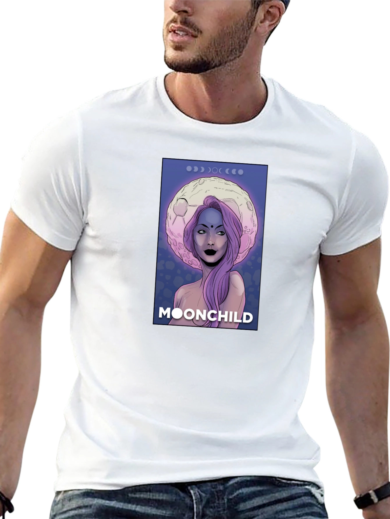 Moonchild Graphic Black T-Shirt