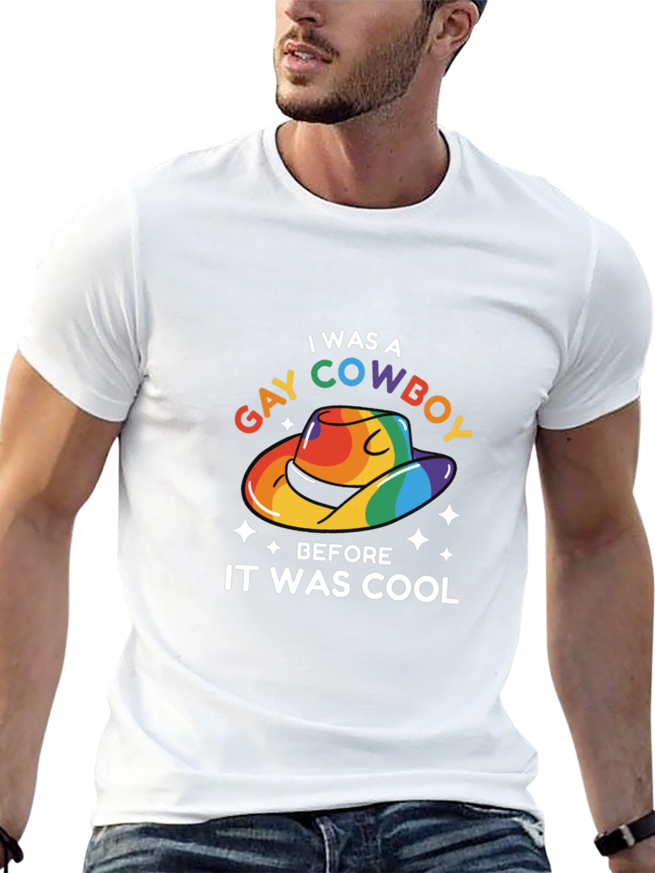 Gay Cowboy T-Shirt - Pride & Humor