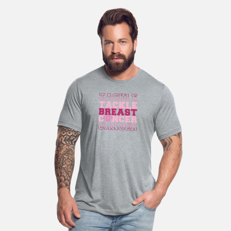 Tackle Breast Cancer Awareness Pink Ribbon Footbal