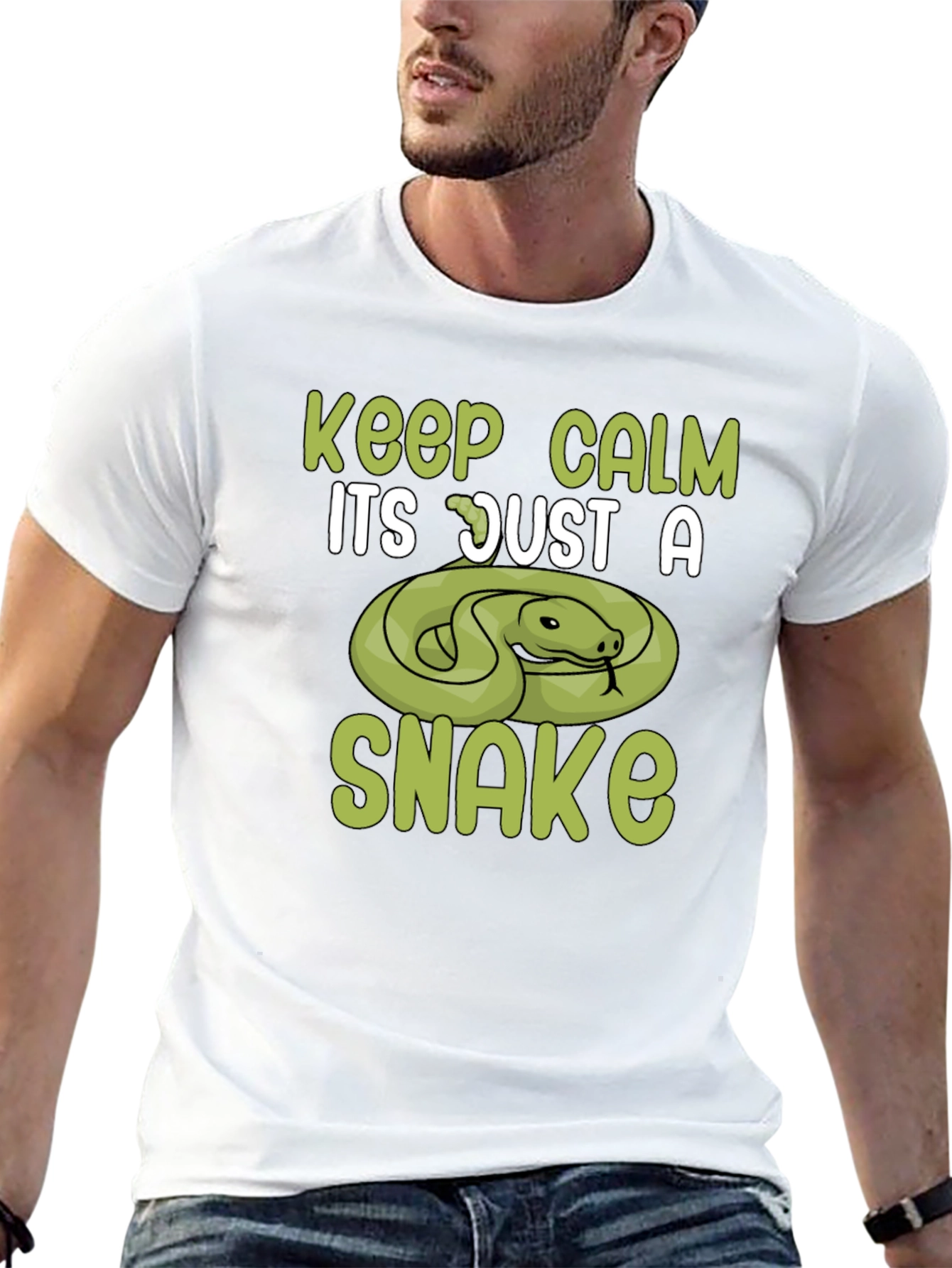 Keep Calm Snake T-Shirt