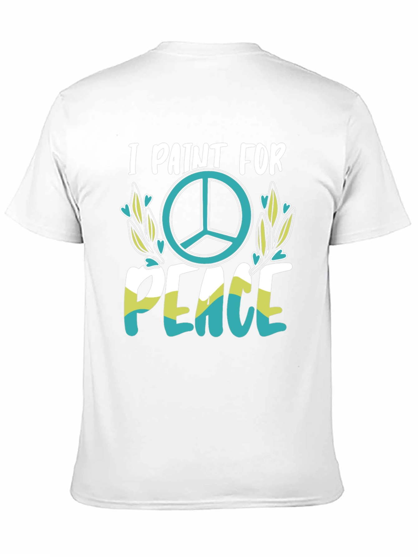 I Paint For Peace Graphic Tee