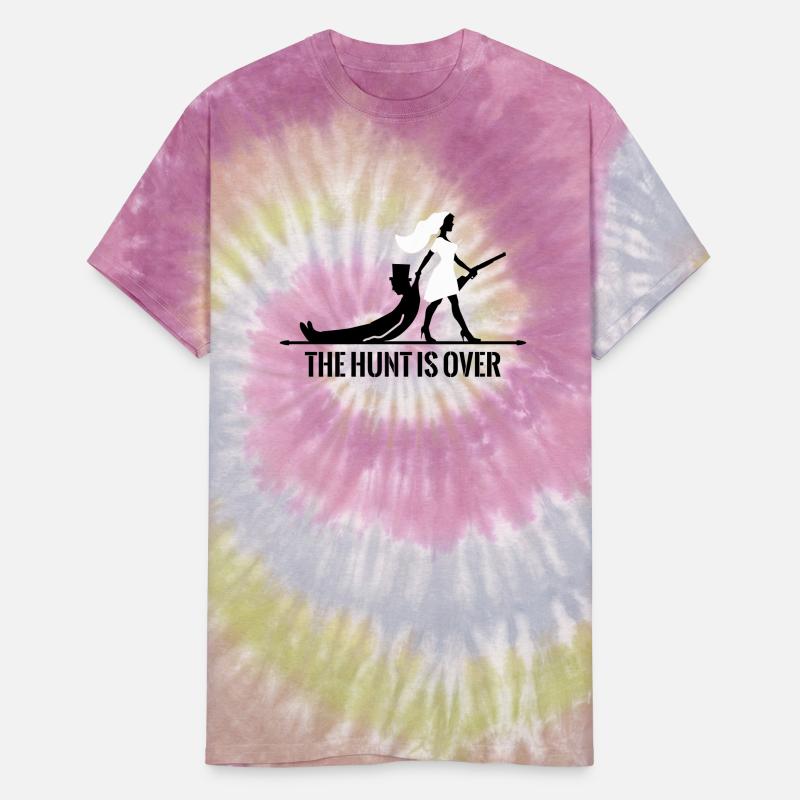 the hunt is over bachelorette bachelor party bride