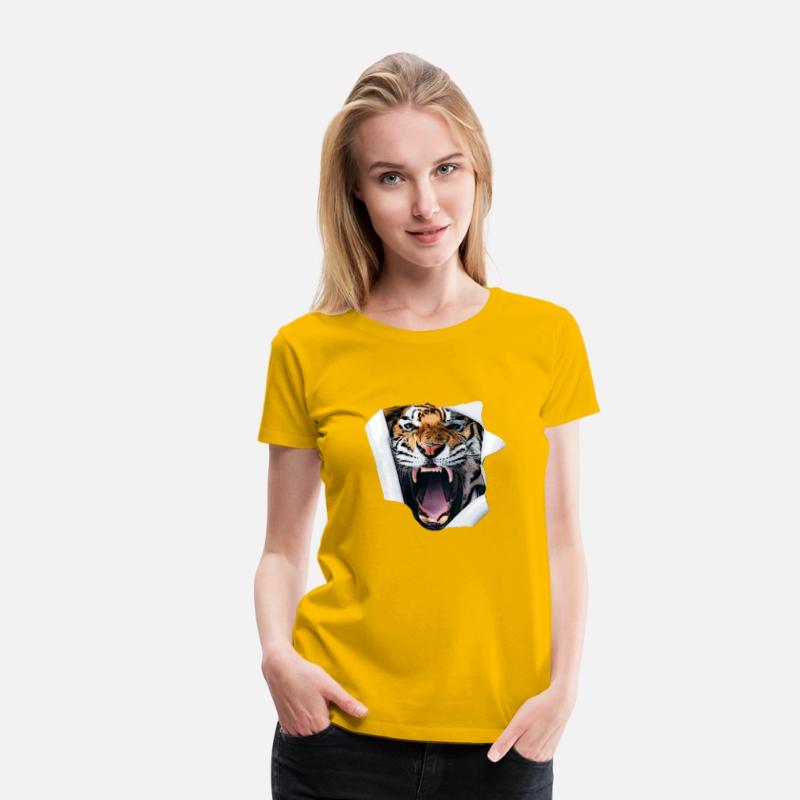 tiger shirt burst through