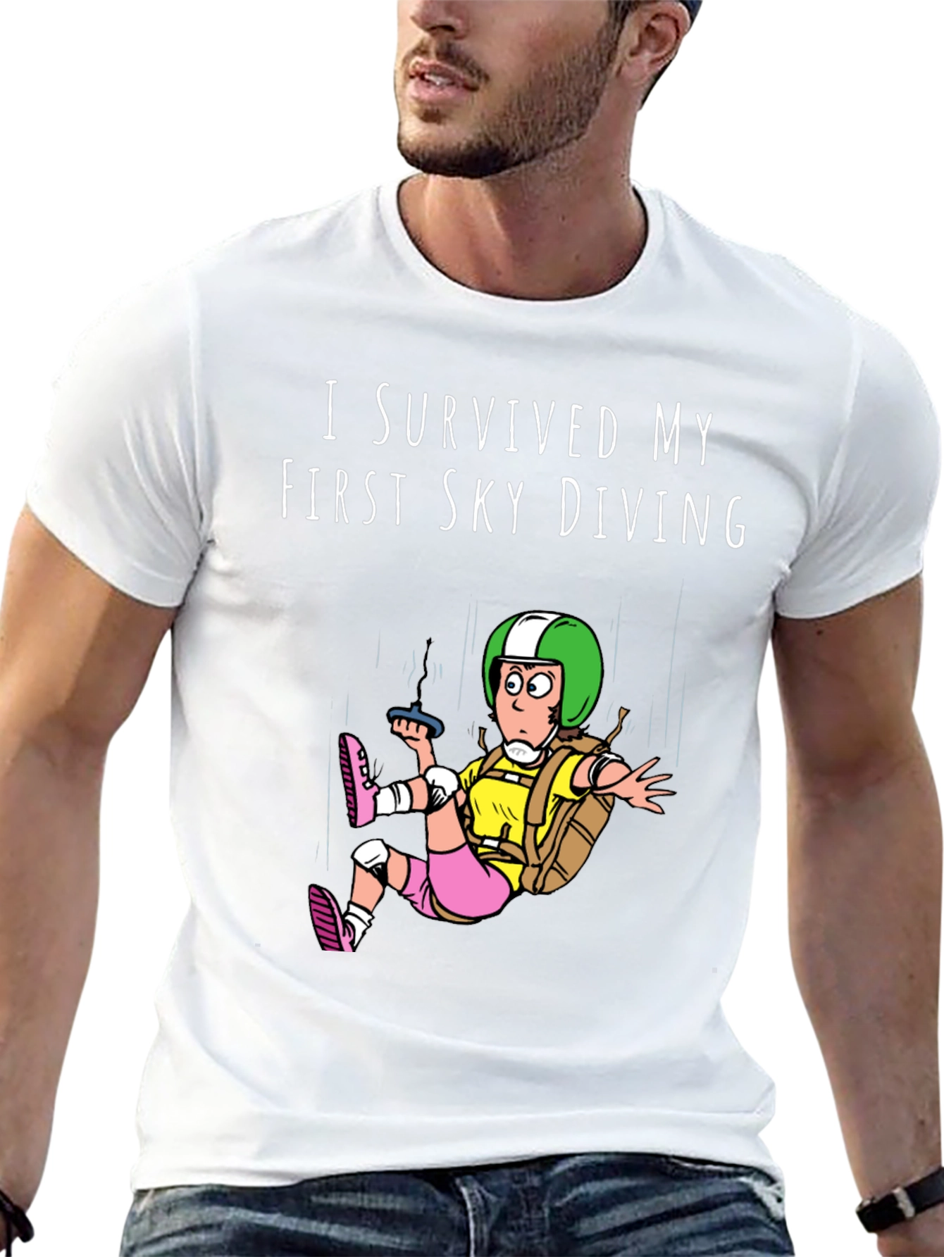 Sky Diving Survivor T-Shirt