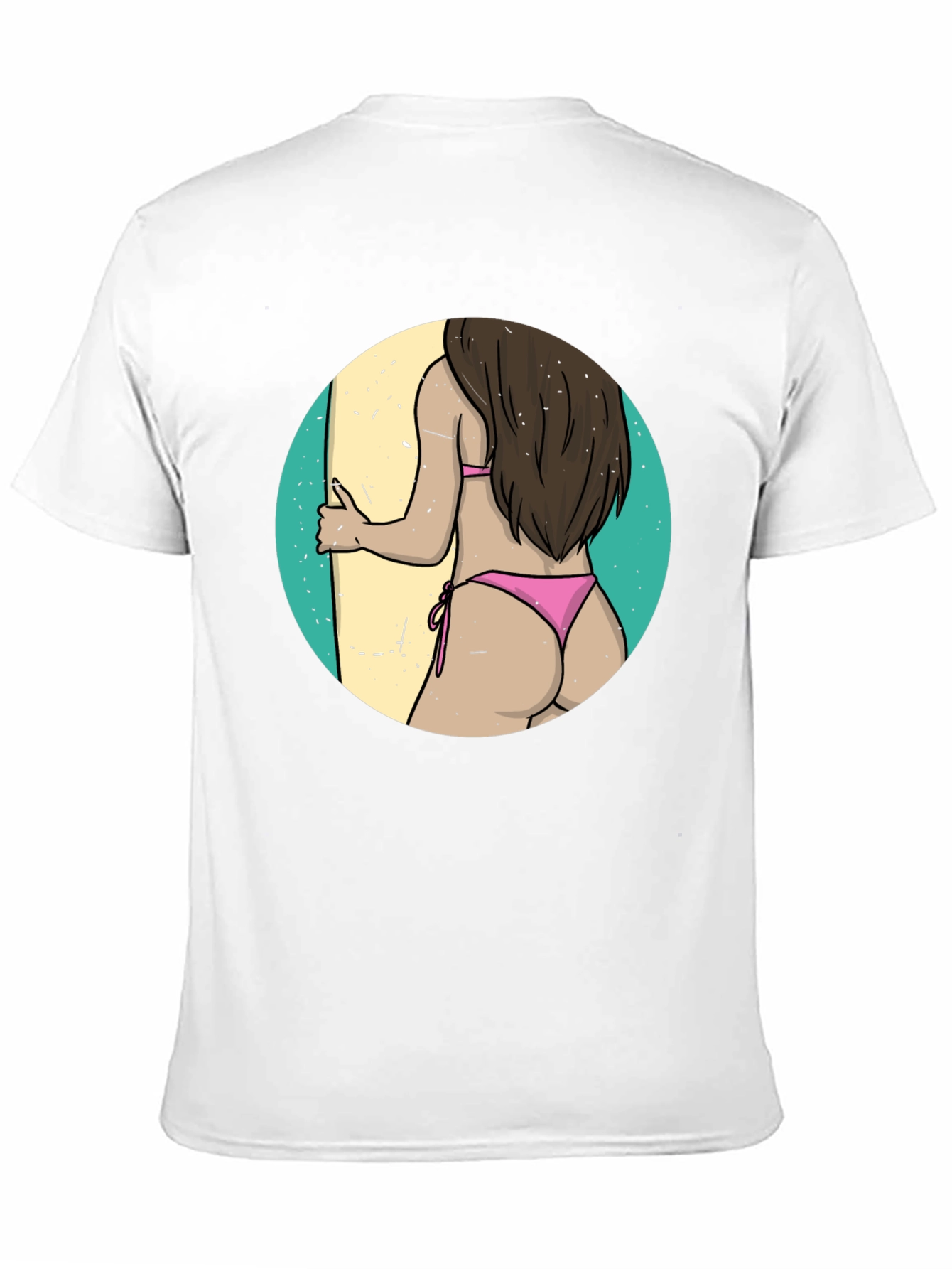 Surfs Up Graphic Tee - Black T-Shirt