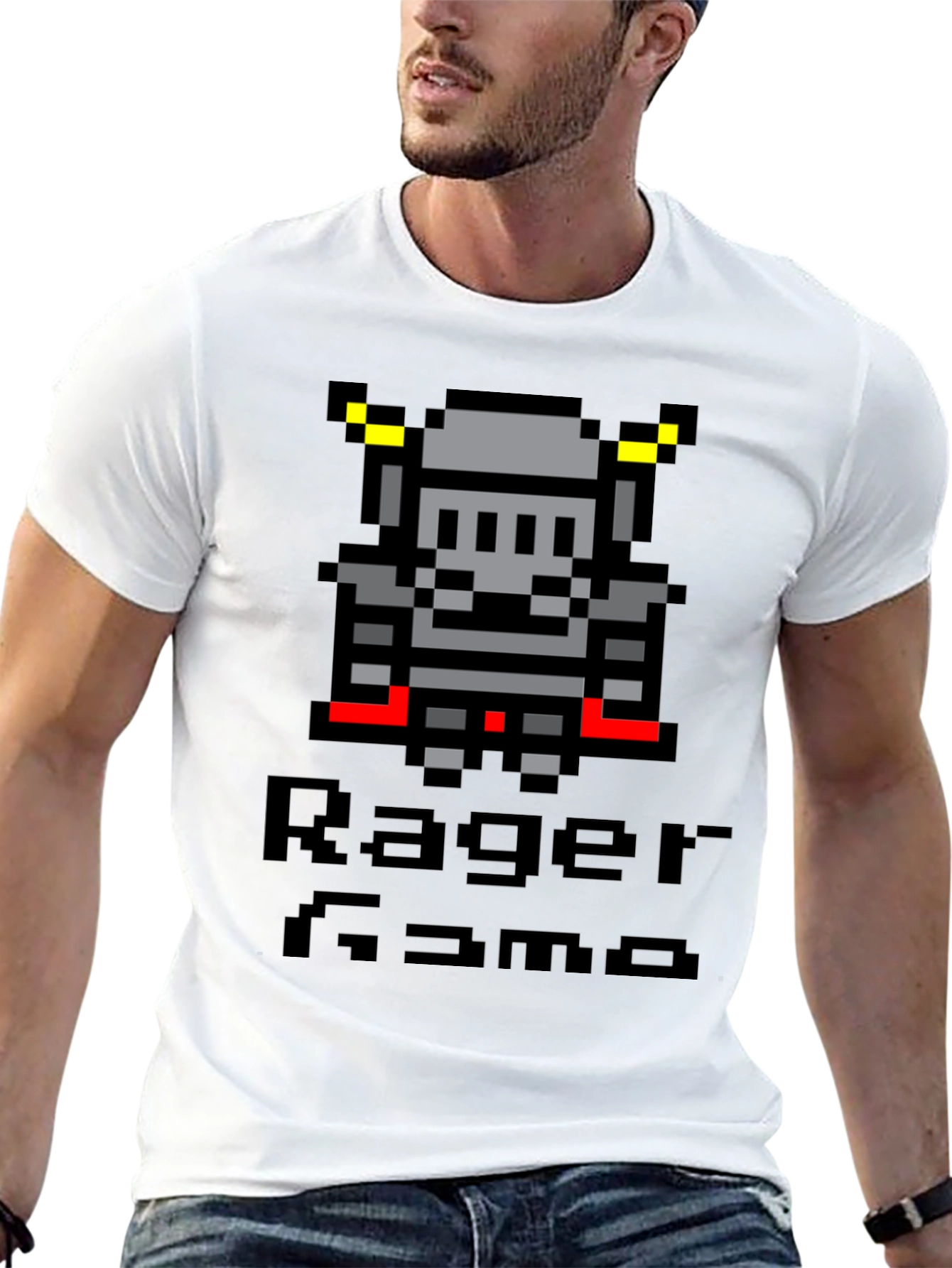 Pixel Knight T-Shirt - Rage Game Tee