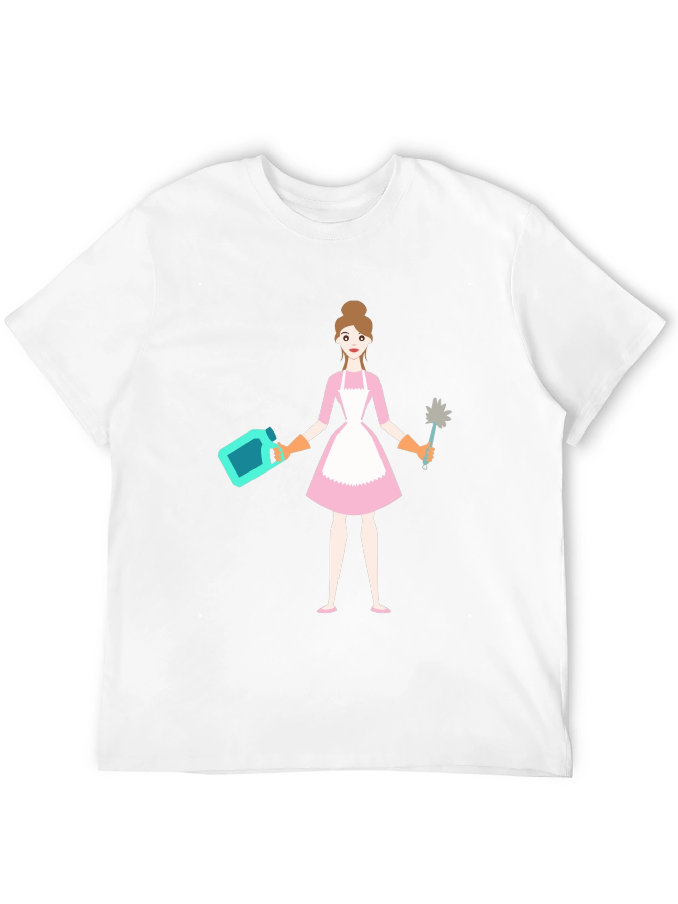 Maid Graphic Tee - Cleaning Crew T-Shirt