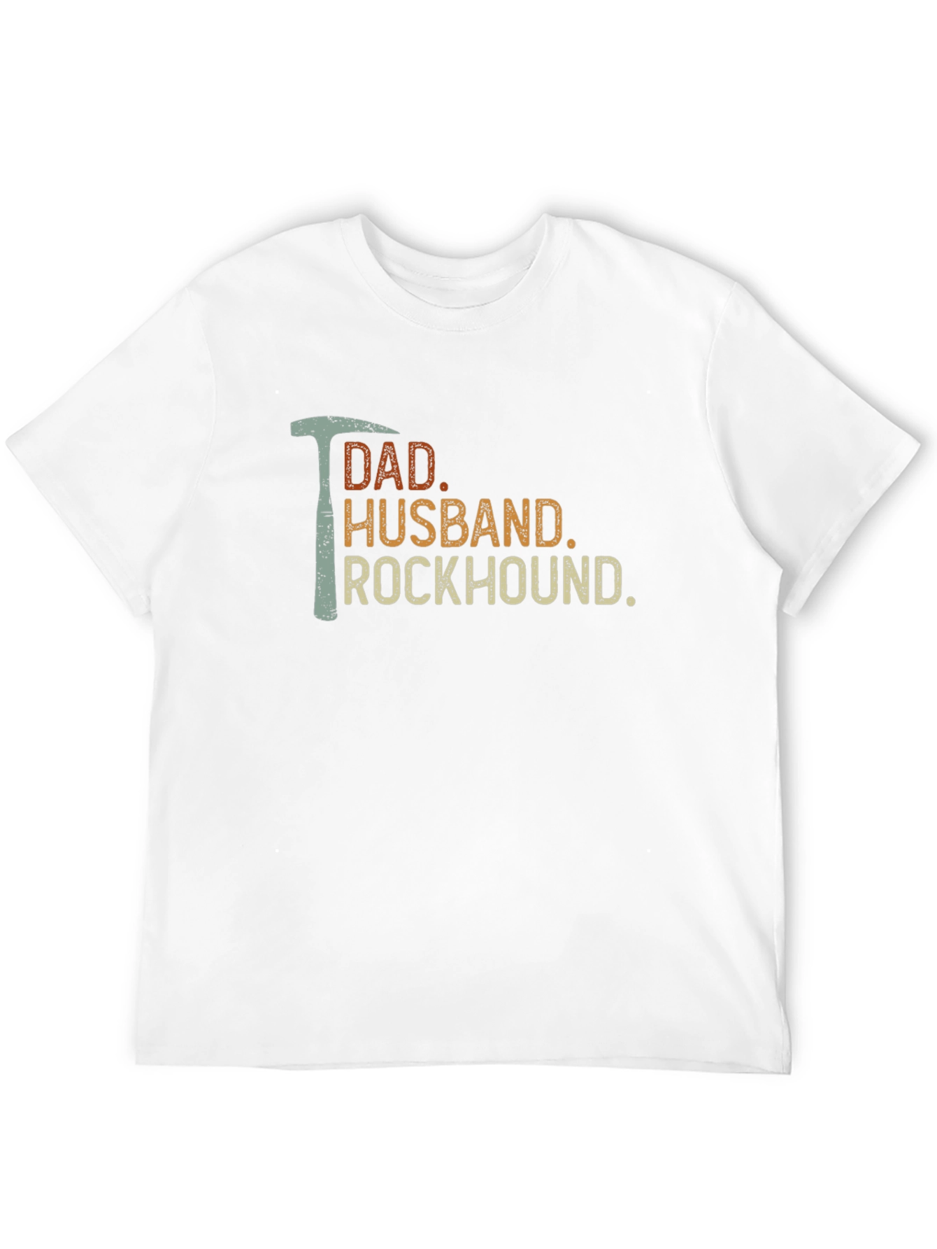 Dad Husband Rockhound T-Shirt