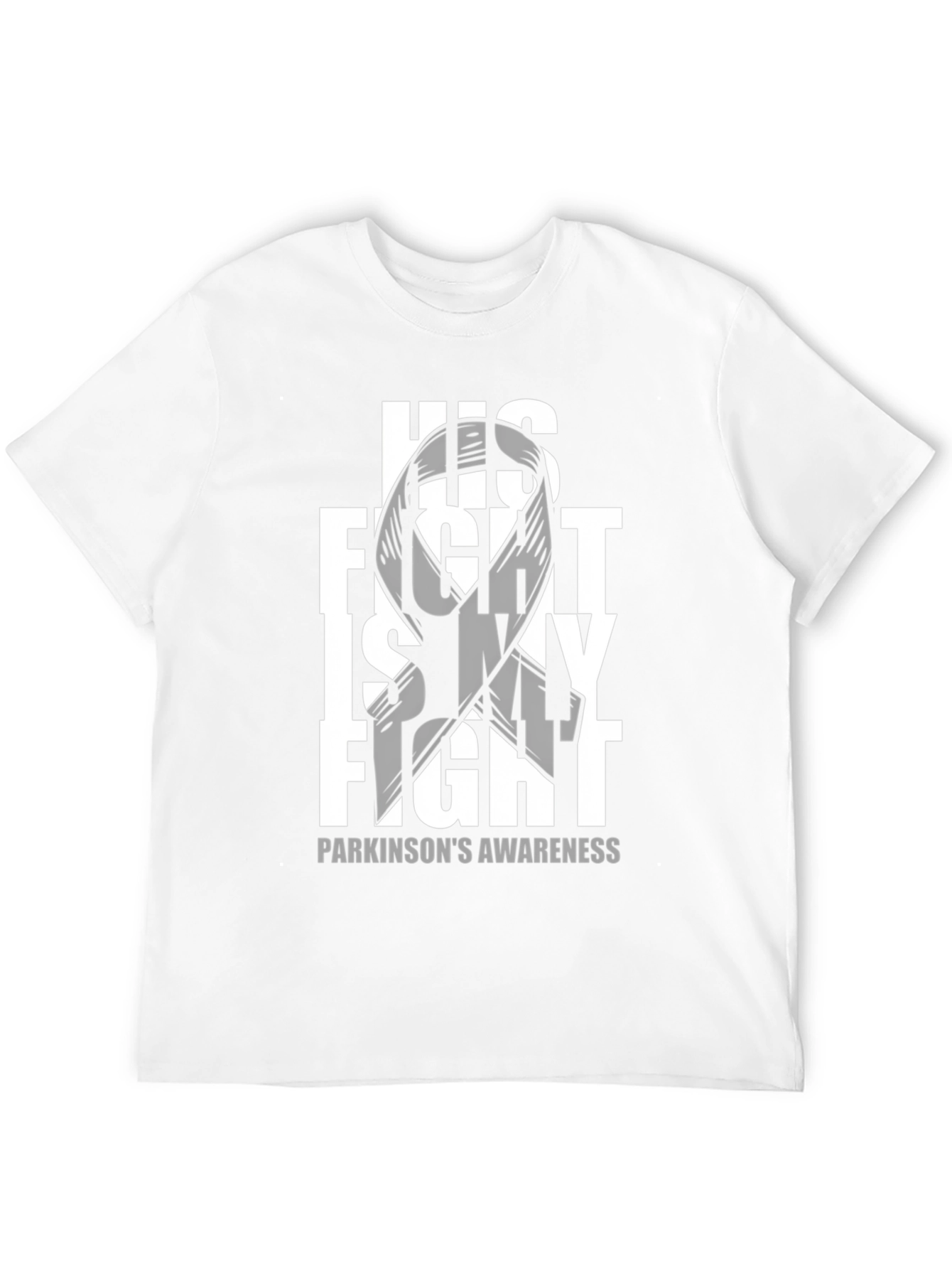Parkinsons Awareness T-Shirt - His Fight is My Fight