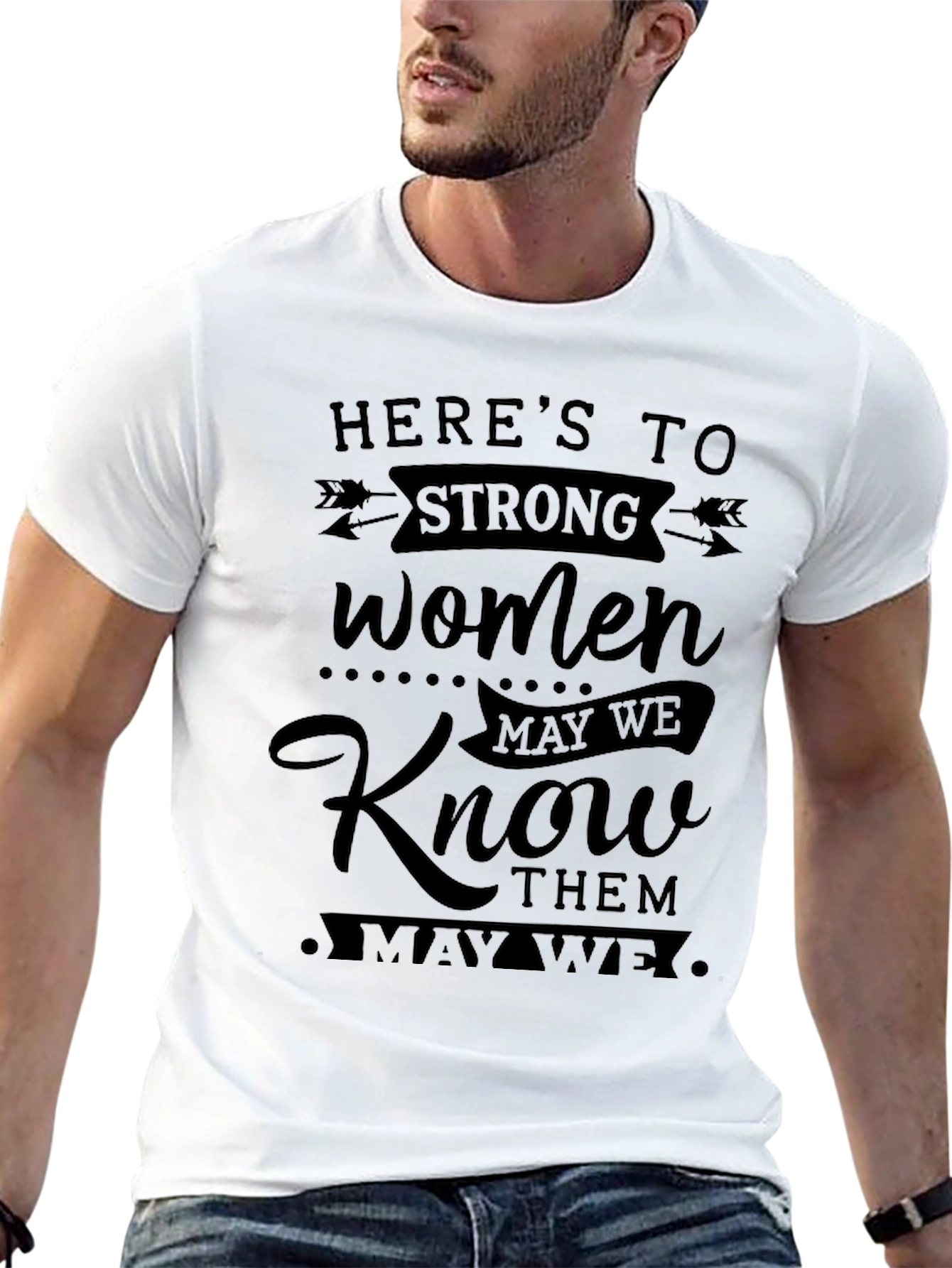 Strong Women Graphic Tee - Empowering Slogan Shirt