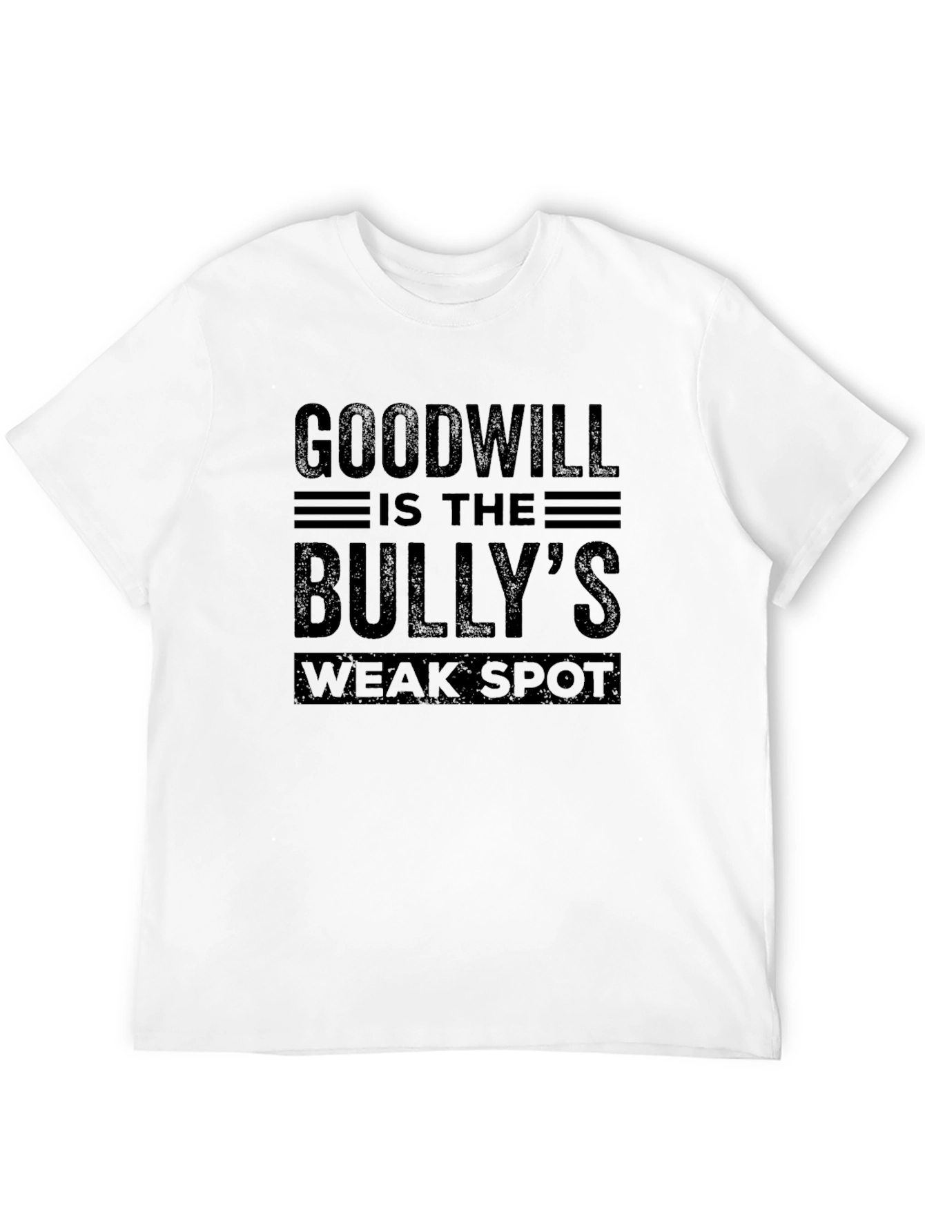 Goodwill Bullys Weak Spot Black T-Shirt