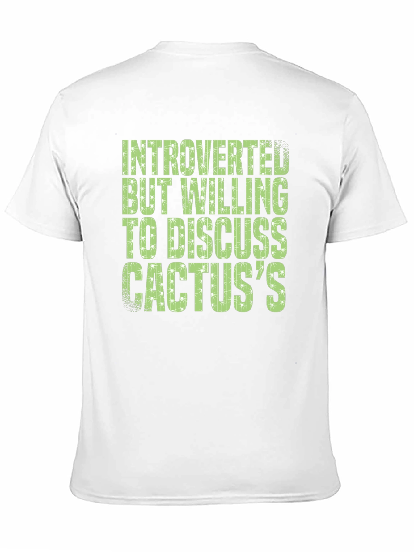 Introverted Cactus Lover T-Shirt