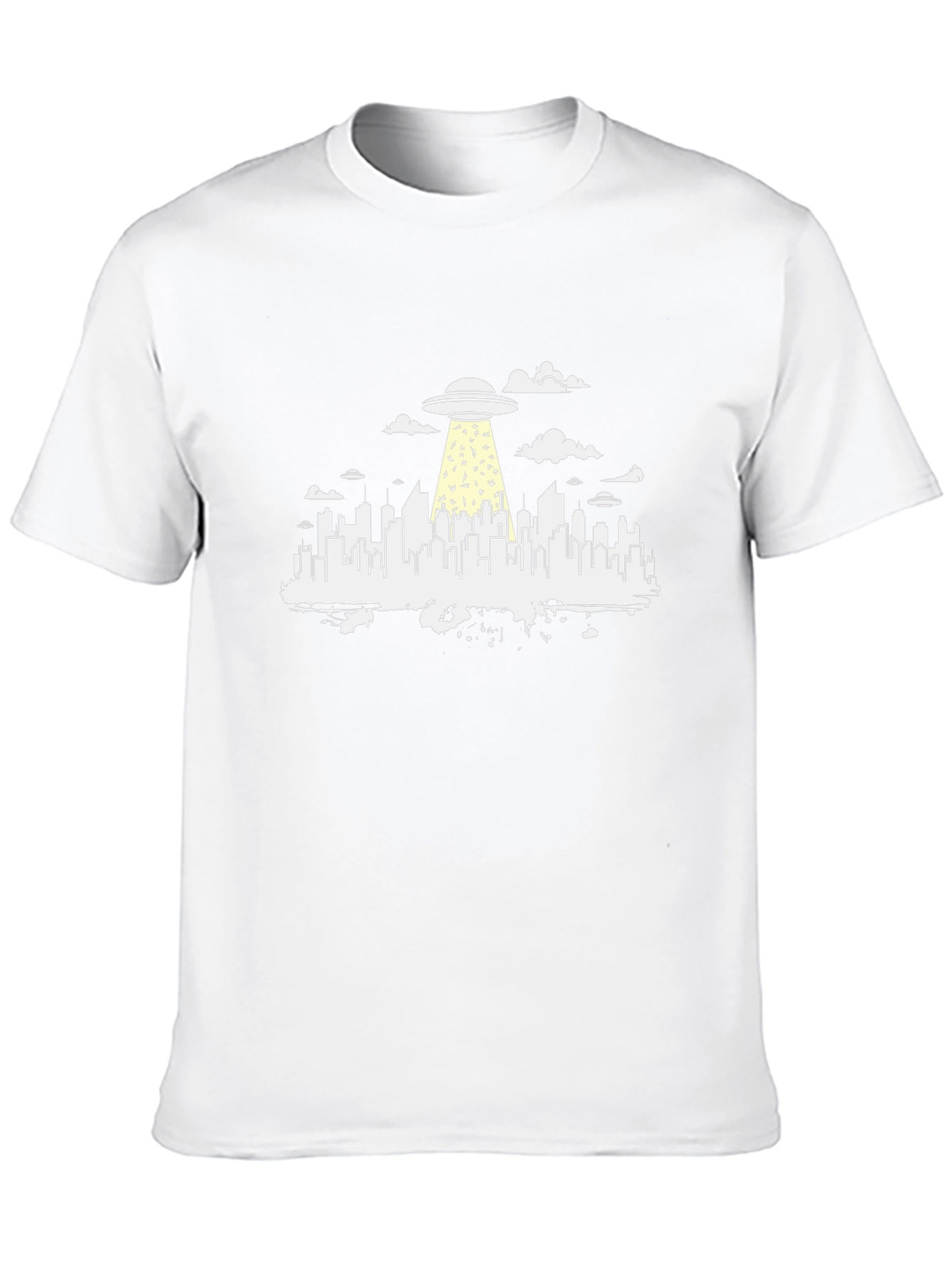 Alien Abduction City T-Shirt