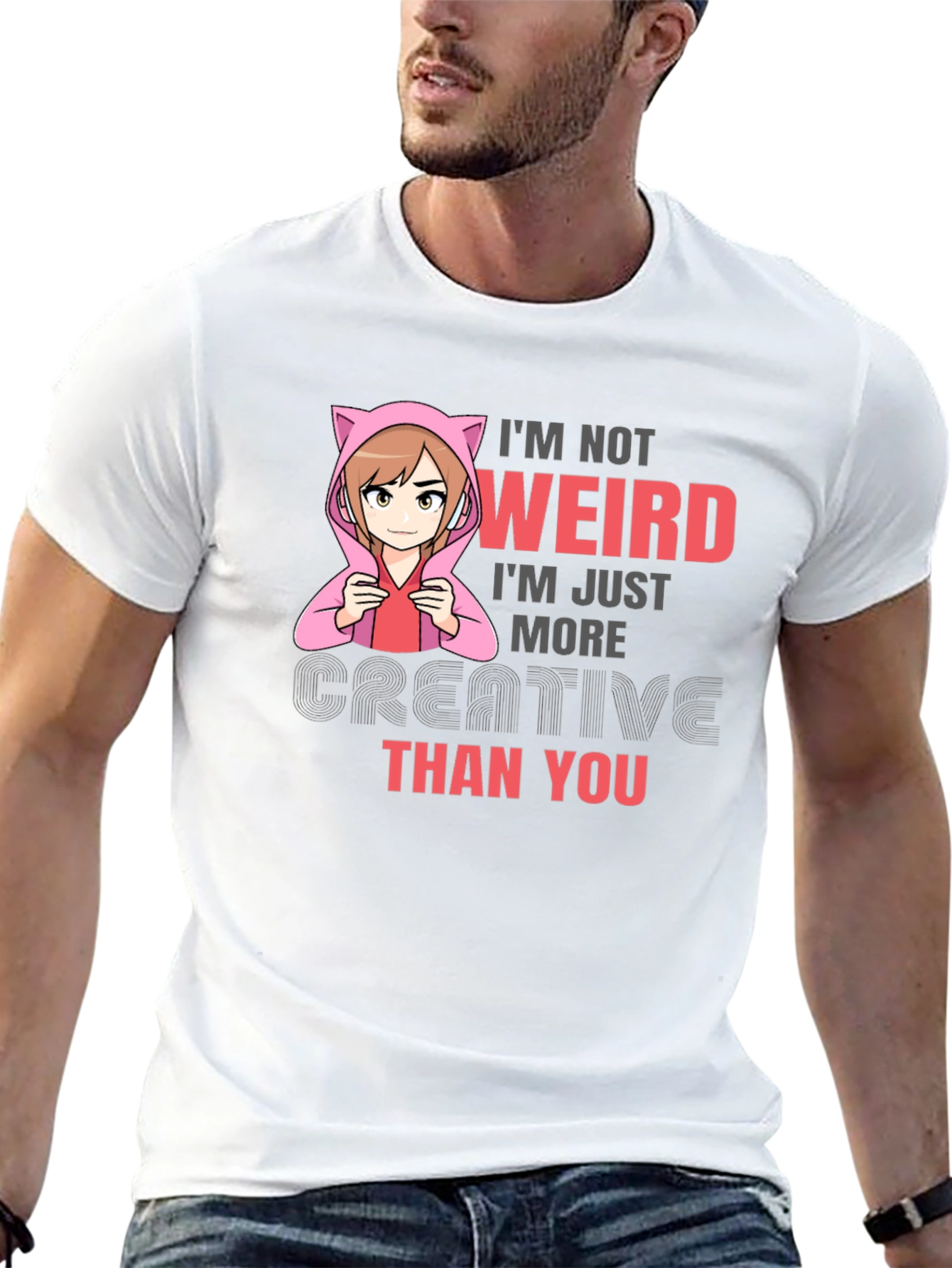Im Not Weird T-Shirt - Creative Anime Tee
