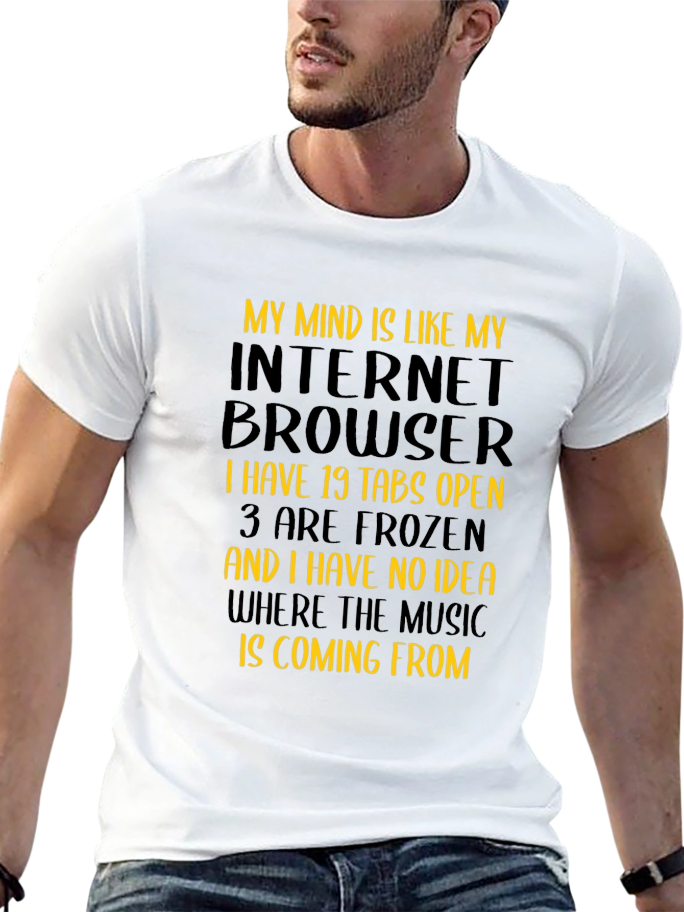 Internet Browser Mindset Graphic Tee