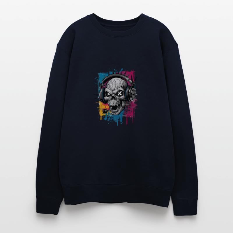 Vintage Hip Hop Rapper-Inspired Spiked Skull Head