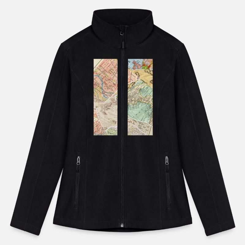 Vintage Old Map Collage