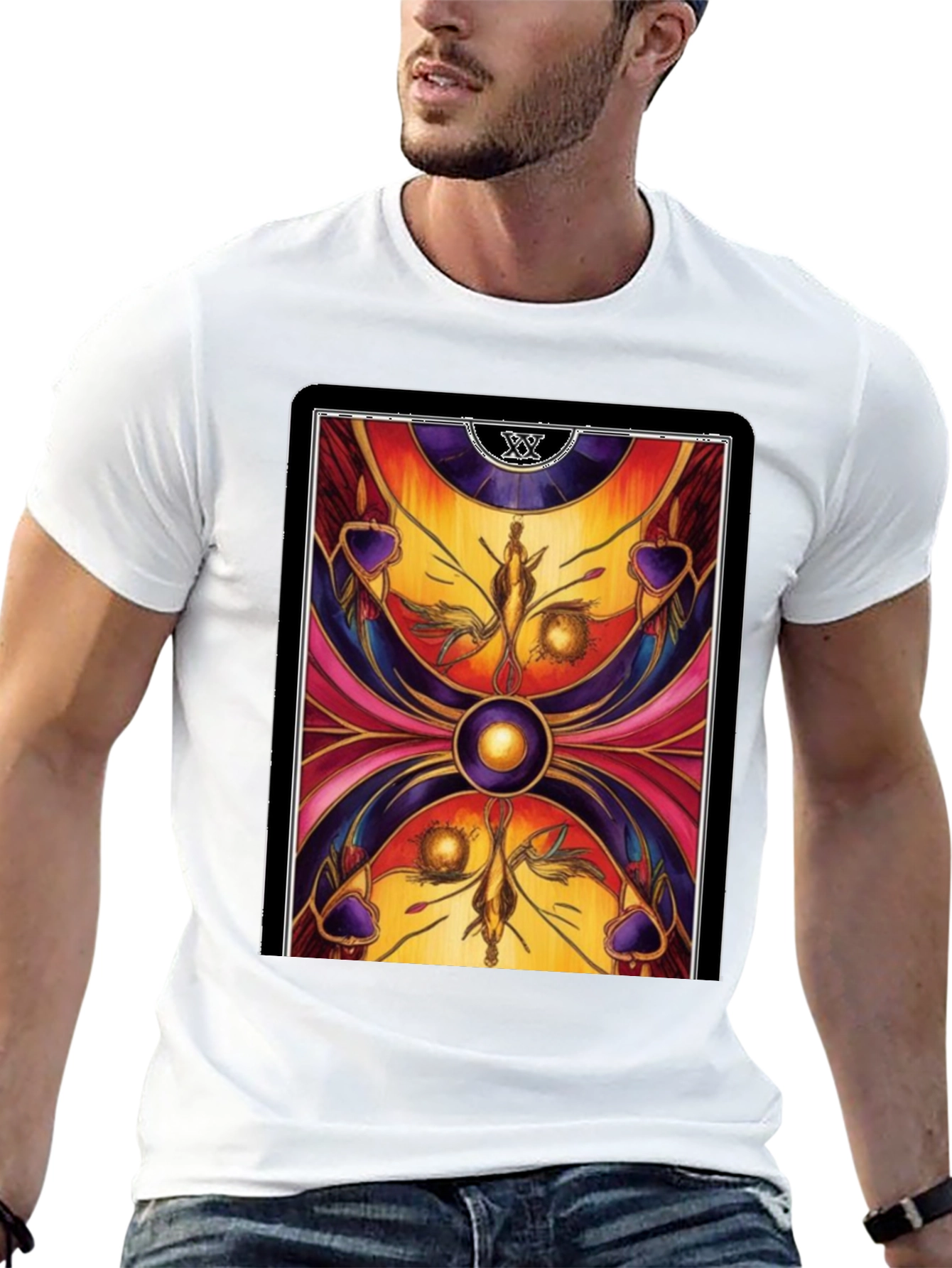 Tarot Card Graphic T-Shirt