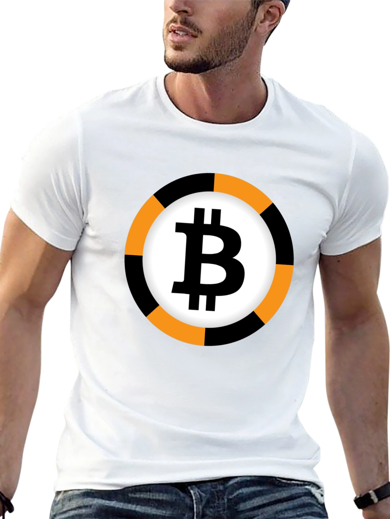 Bitcoin Black T-Shirt - Crypto Currency Tee