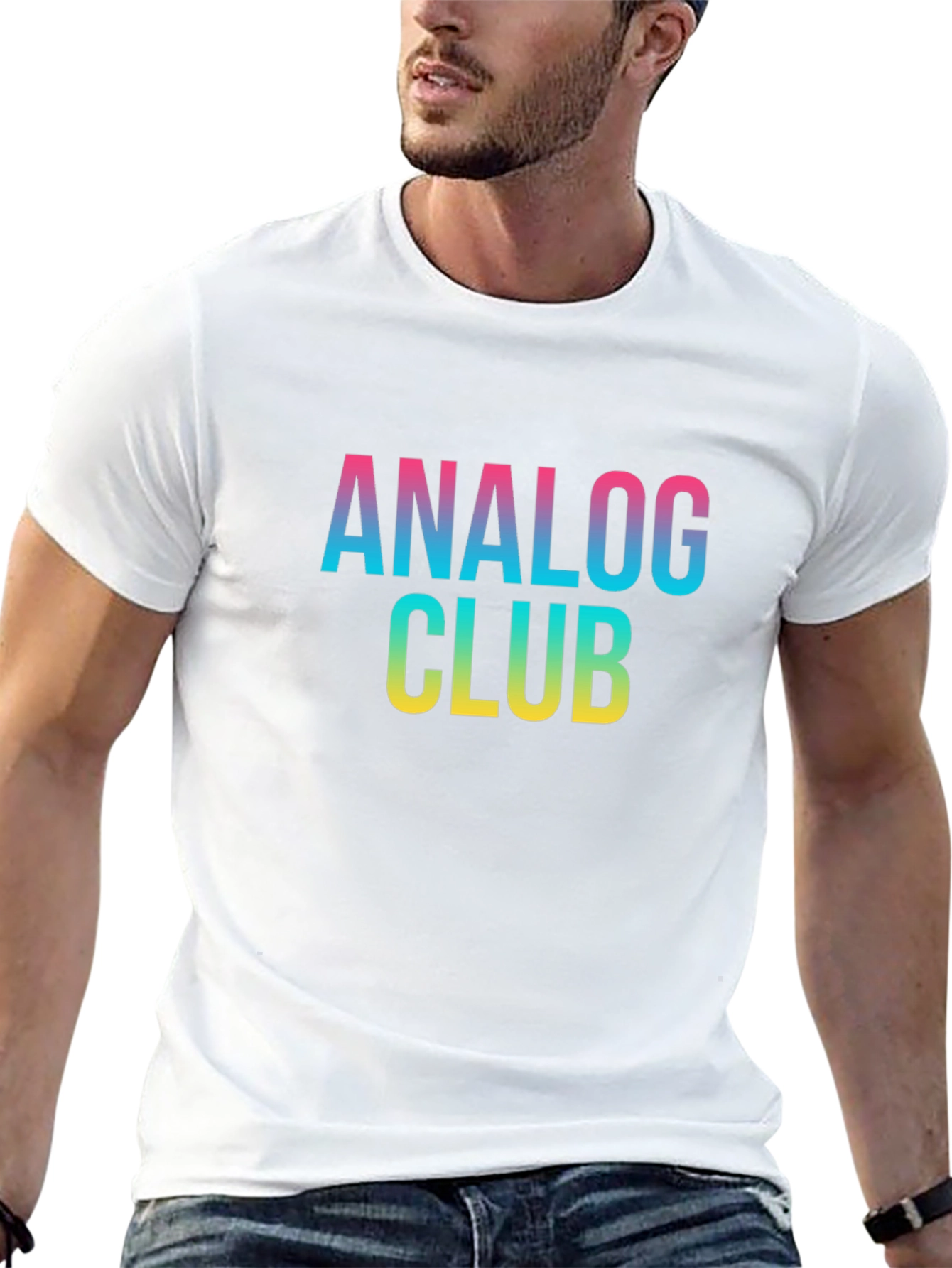 Analog Club Graphic T-Shirt - Retro Style Tee