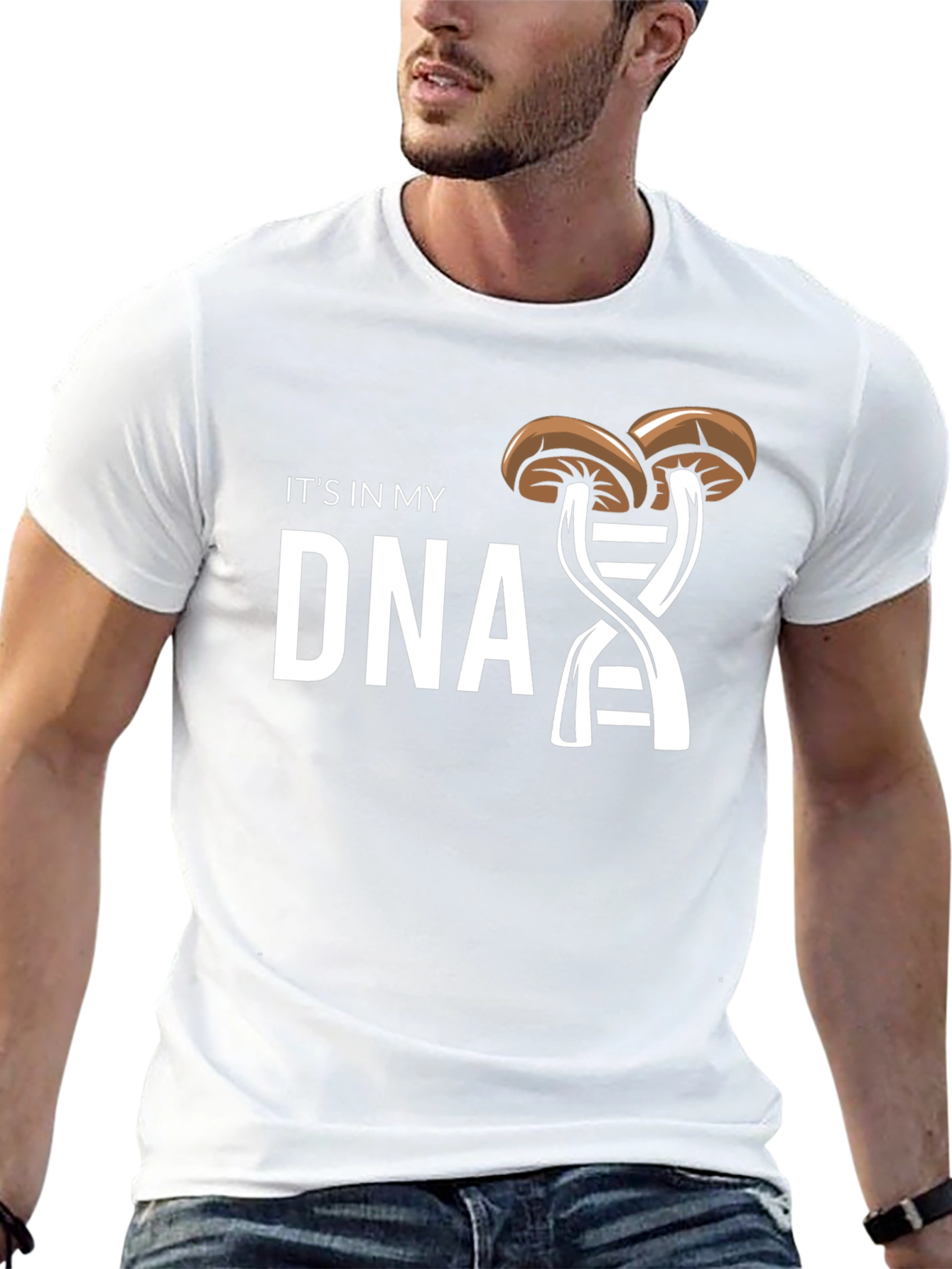 Mushroom DNA T-Shirt