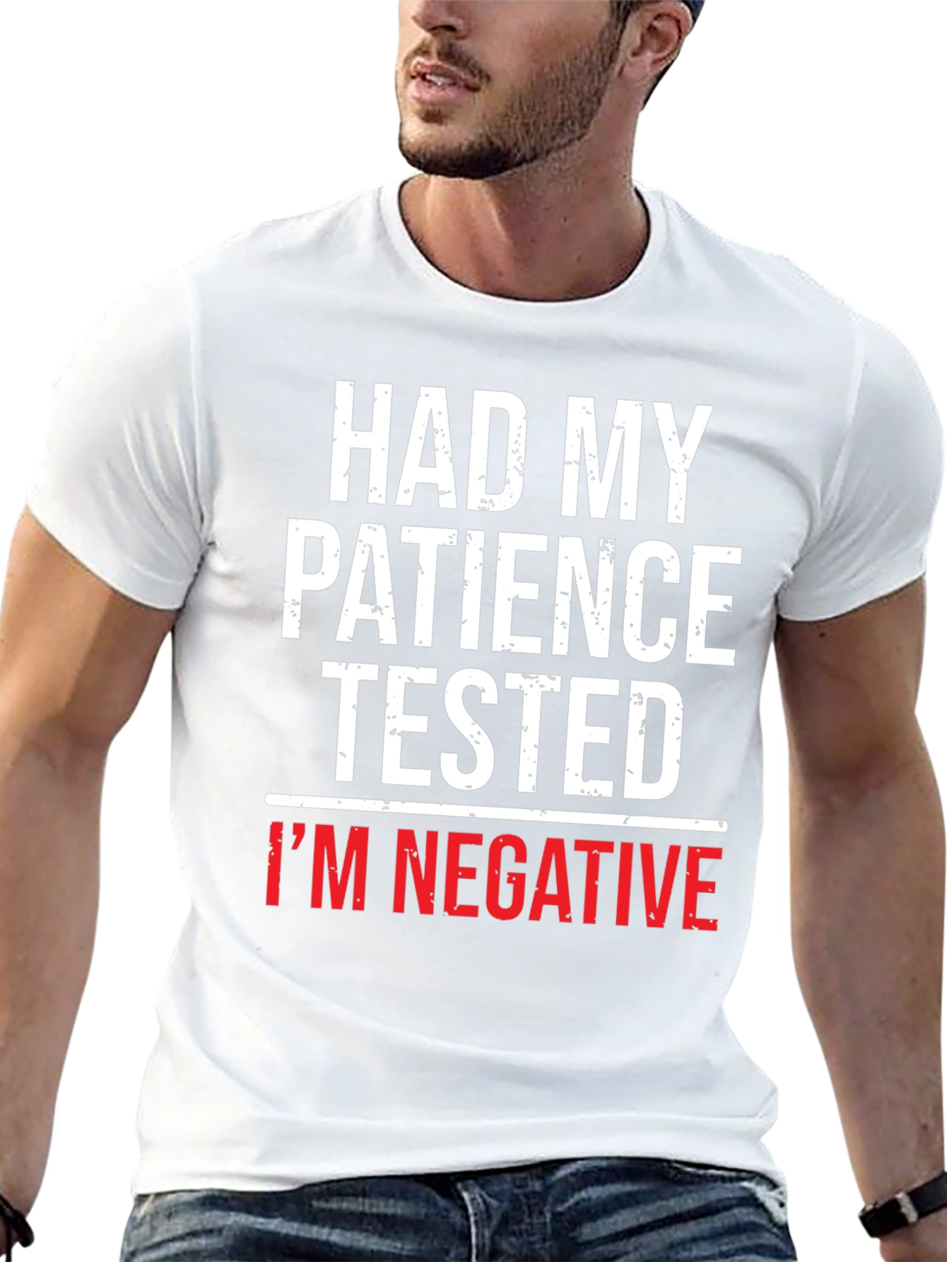 Humorous Had My Patience Tested Graphic Tee