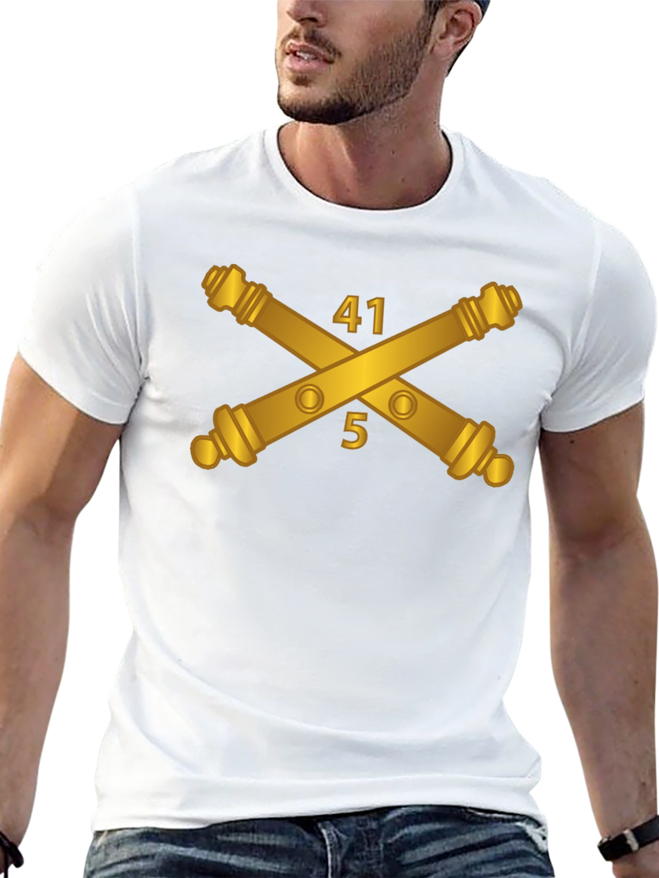 41st Field Artillery Regiment Crossed Cannons T-Shirt