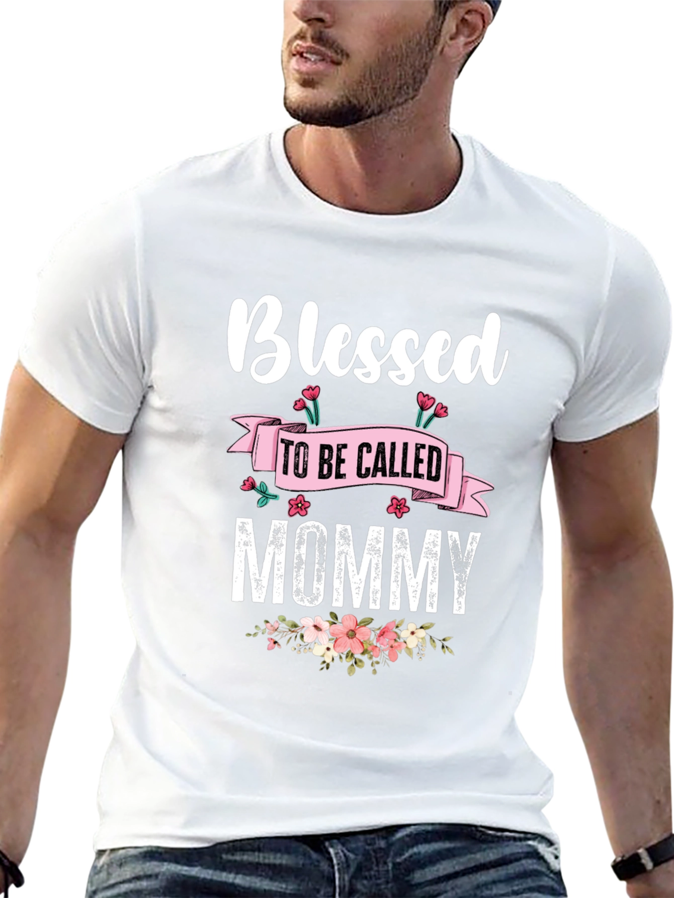 Blessed To Be Called Mommy Black T-Shirt