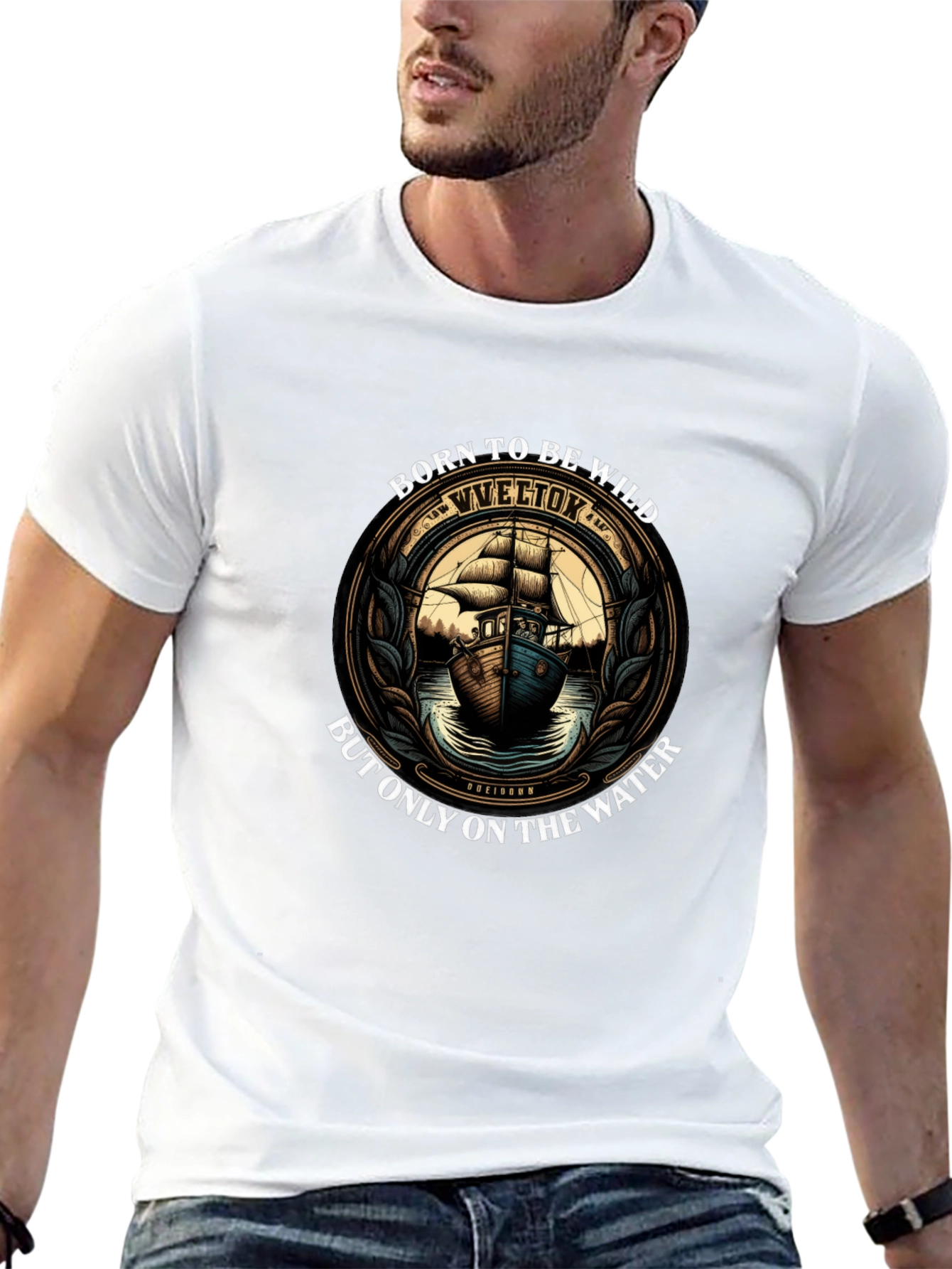 Born to Be Wild Nautical T-Shirt