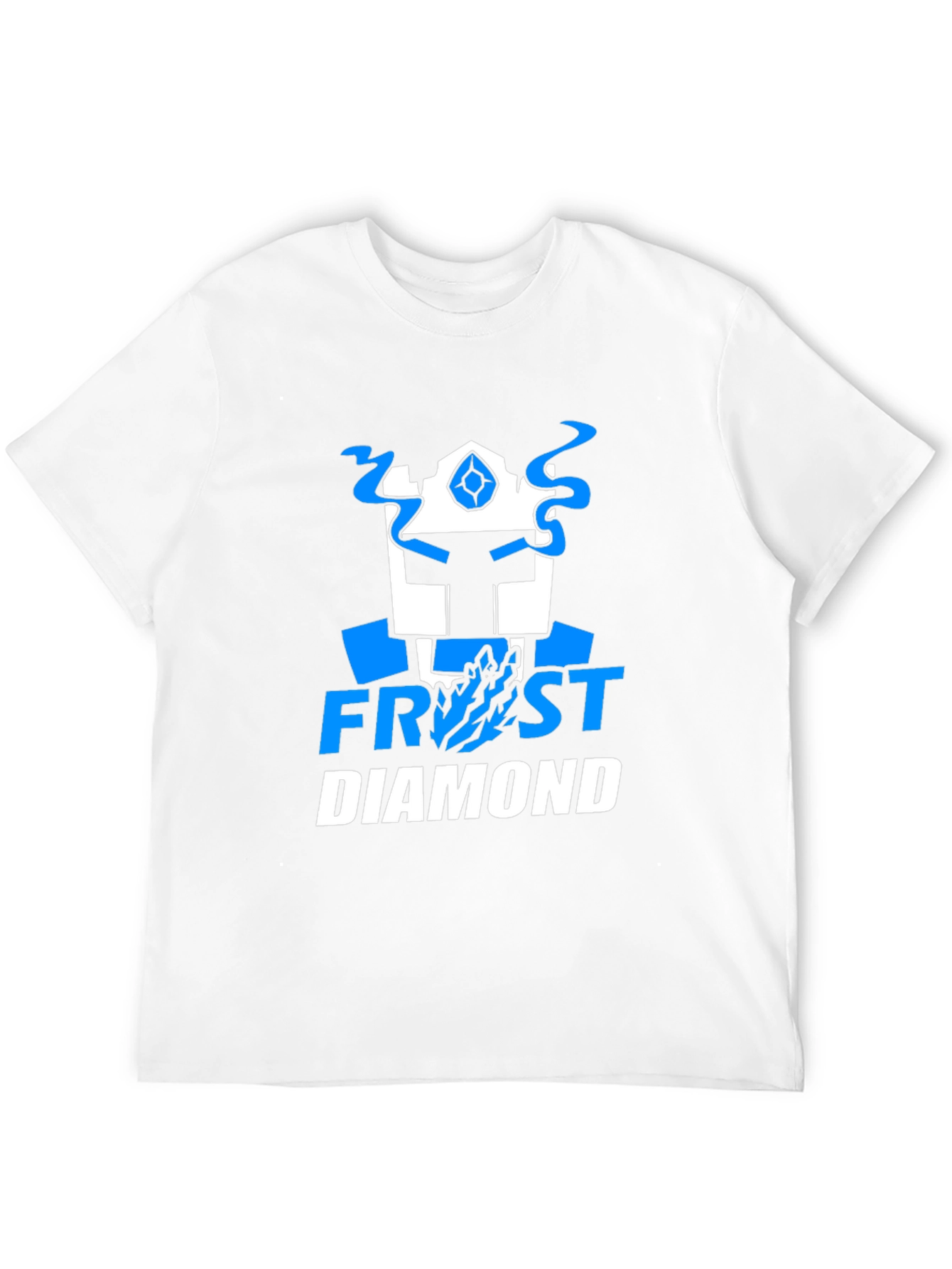 Frost Diamond Graphic Tee - Cool Black T-Shirt