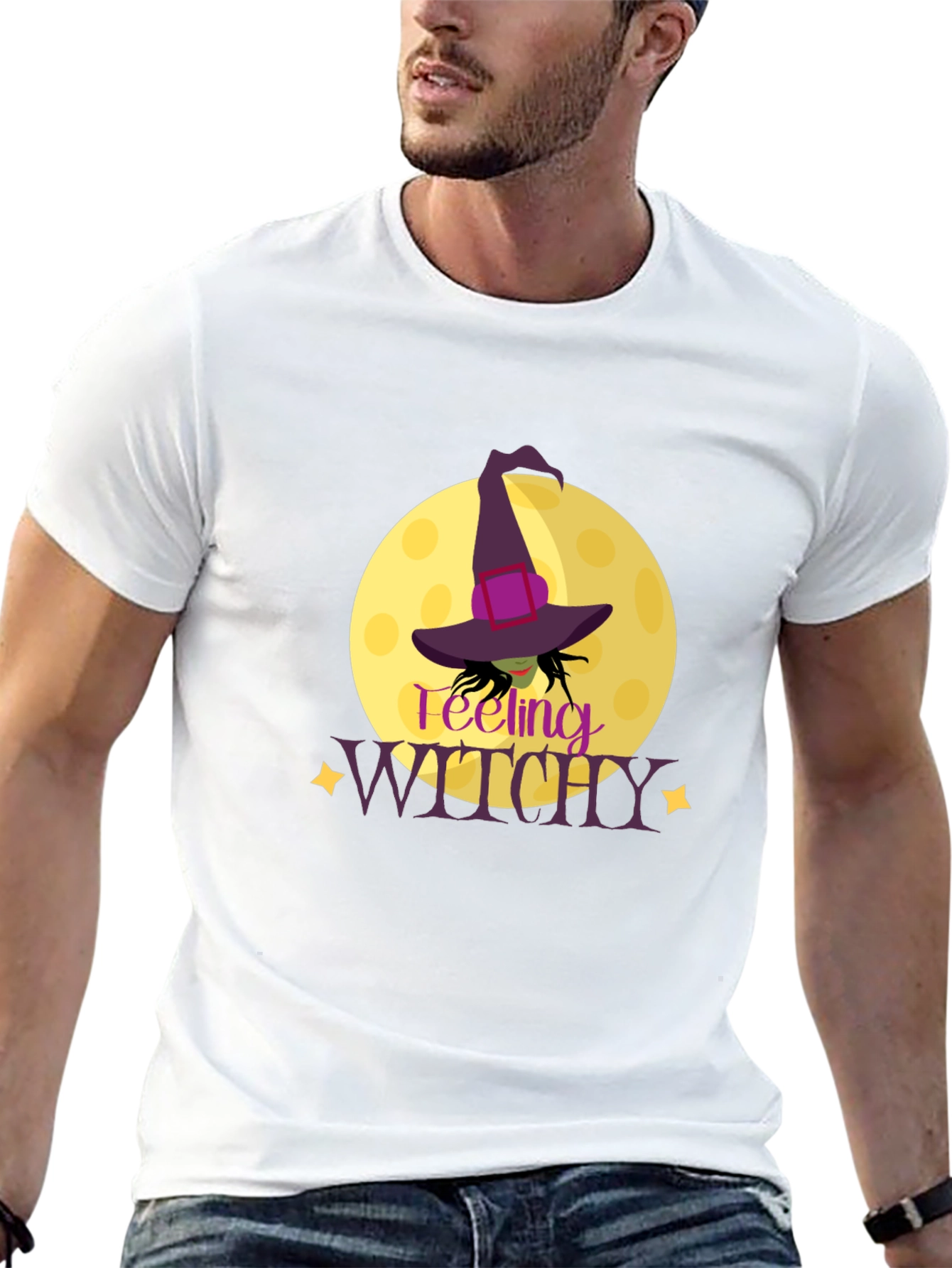 Feeling Witchy T-Shirt - Halloween Graphic Tee