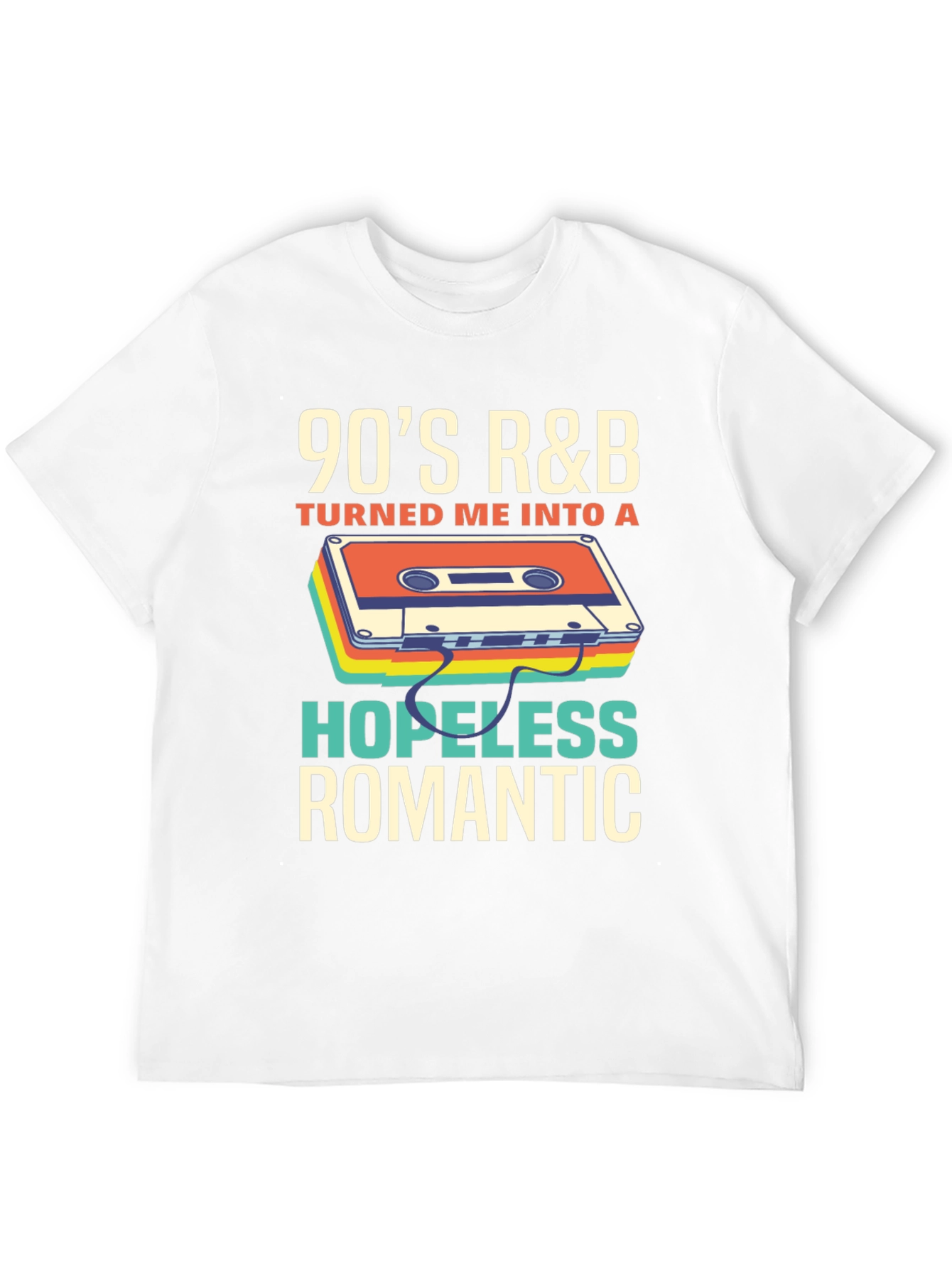 90s R&B Hopeless Romantic Graphic Tee