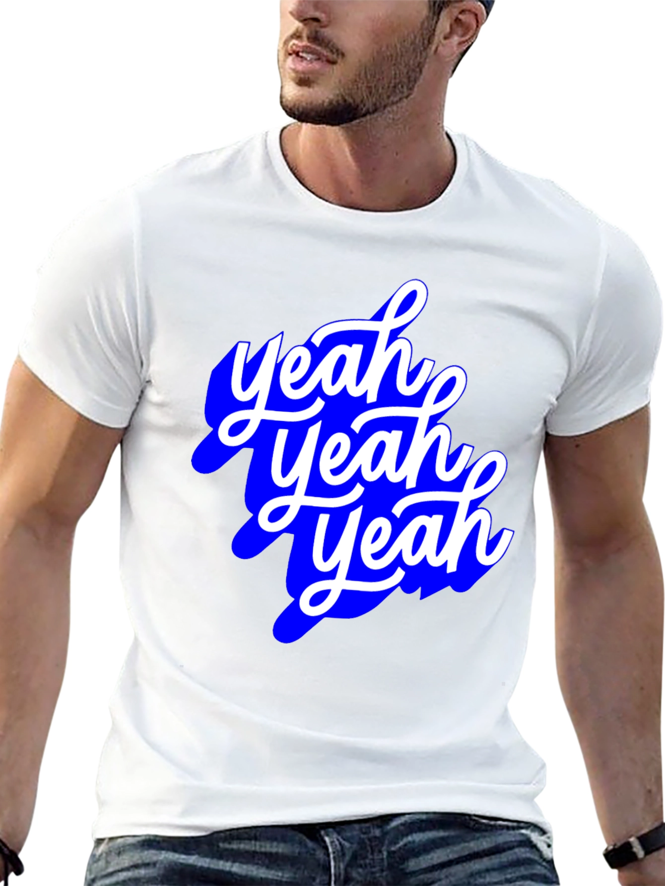 Yeah Yeah Yeah Graphic Tee - Mens Black T-Shirt
