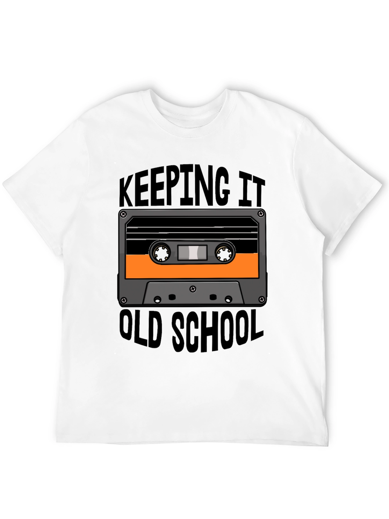 Retro Cassette Tape T-Shirt - Old School Cool