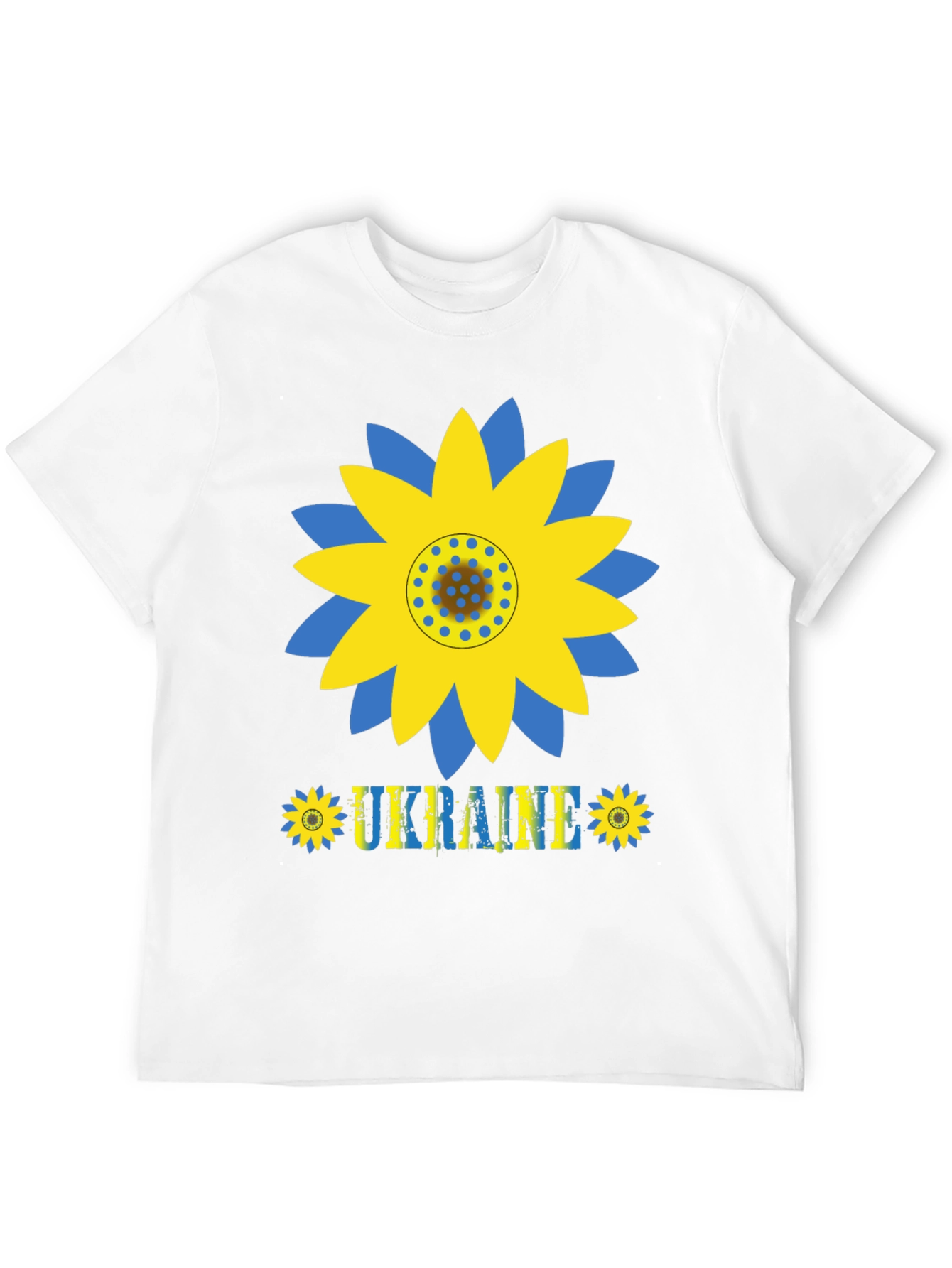 Ukraine Sunflower Graphic T-Shirt