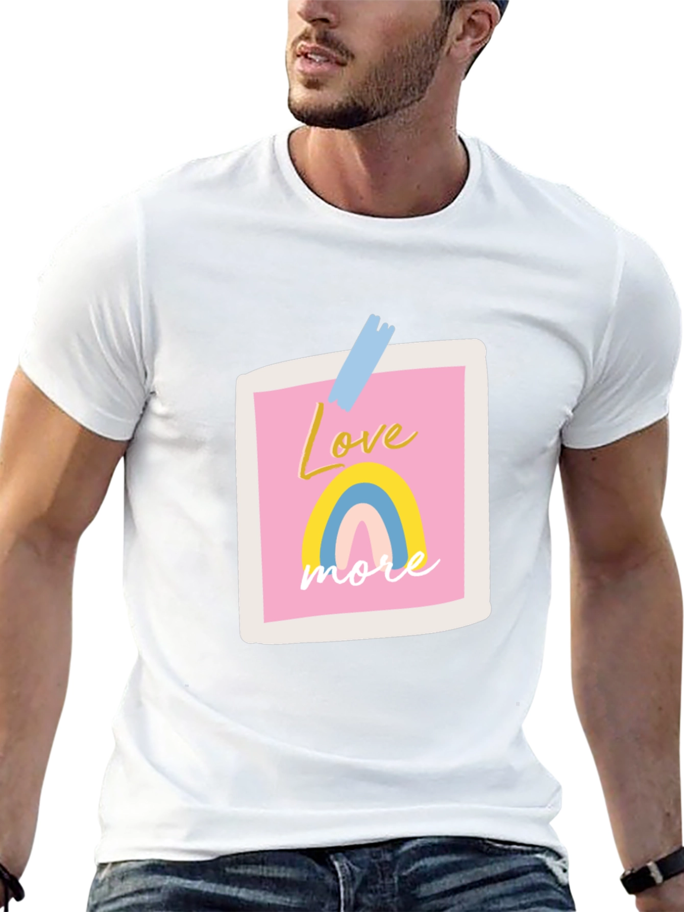 Love More Graphic Tee - Stylish Unisex T-Shirt