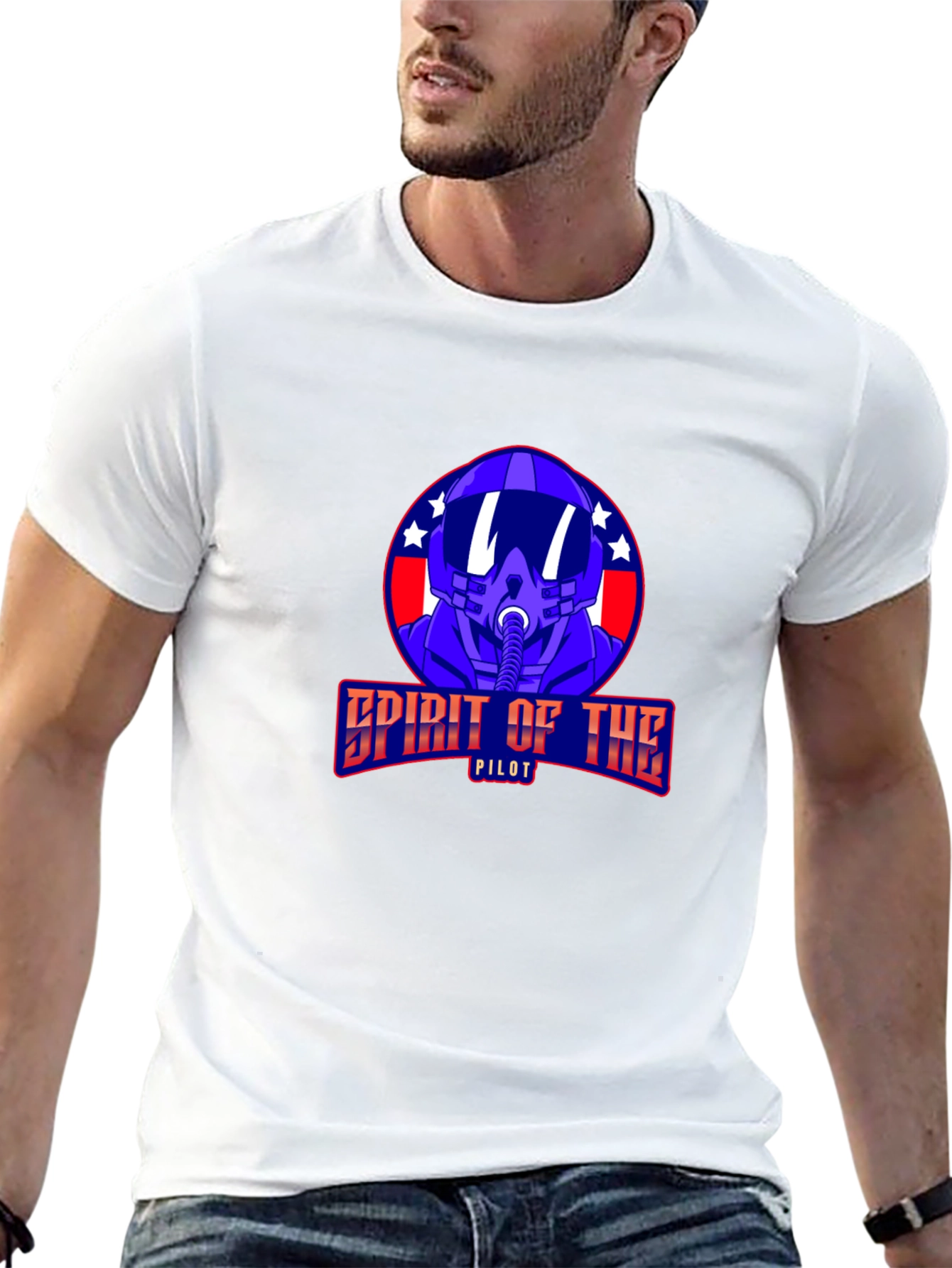 Spirit of The Pilot Graphic T-Shirt