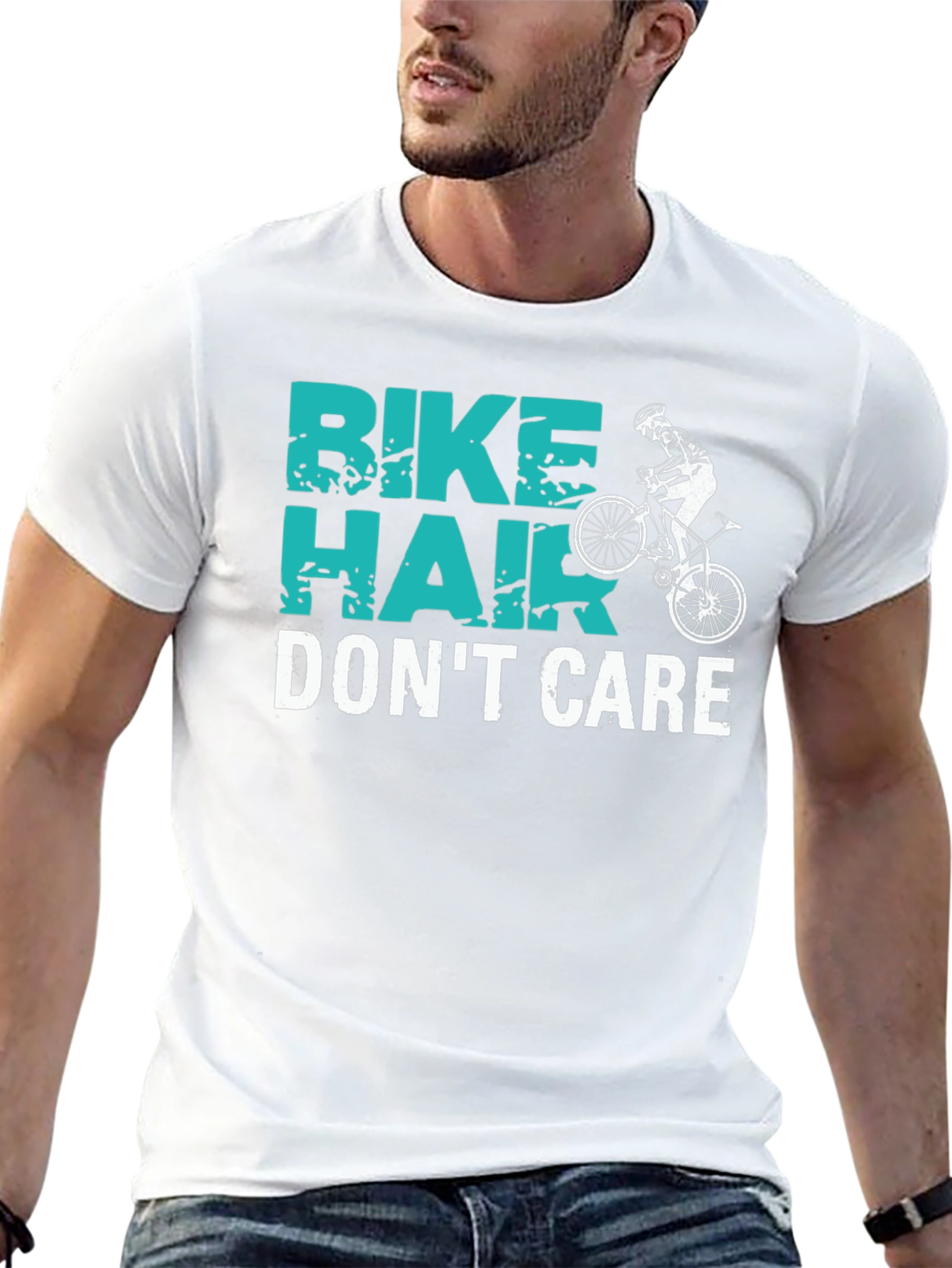 Bike Hair Dont Care T-Shirt