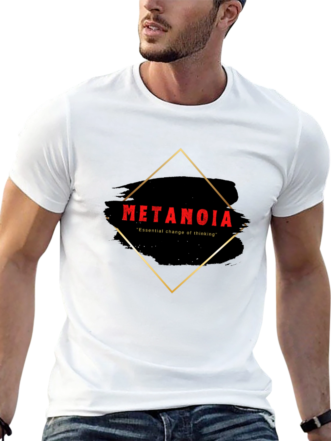 Metanoia Graphic Tee - Essential Change of Thinking