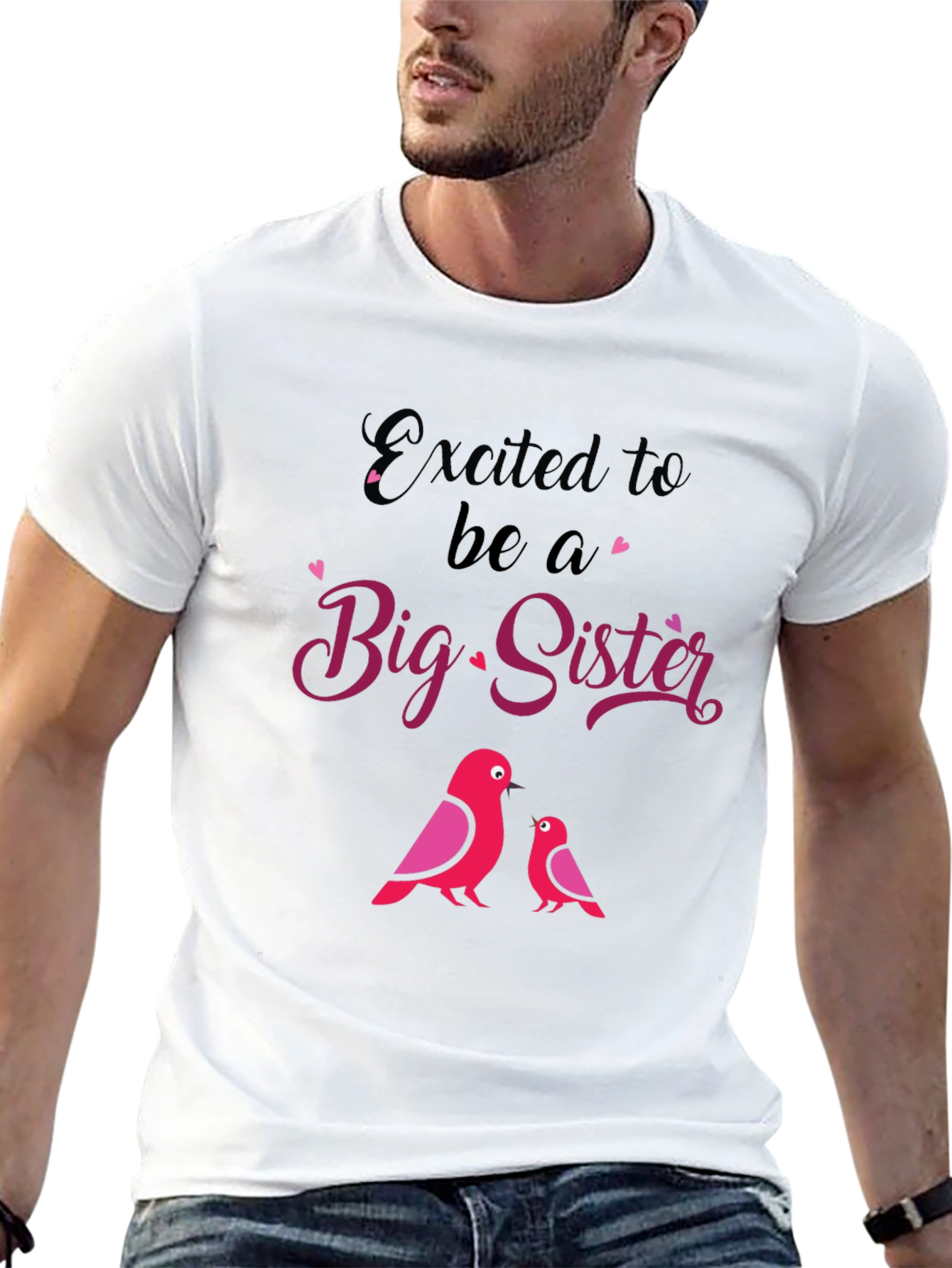 Excited To Be A Big Sister T-Shirt