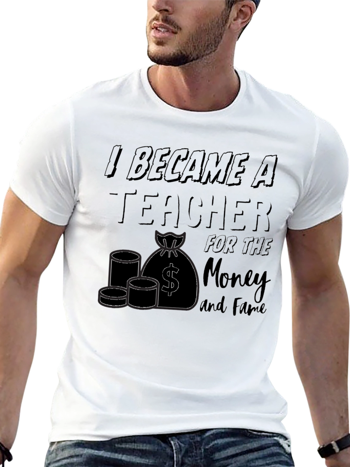 I Became A Teacher Graphic T-Shirt