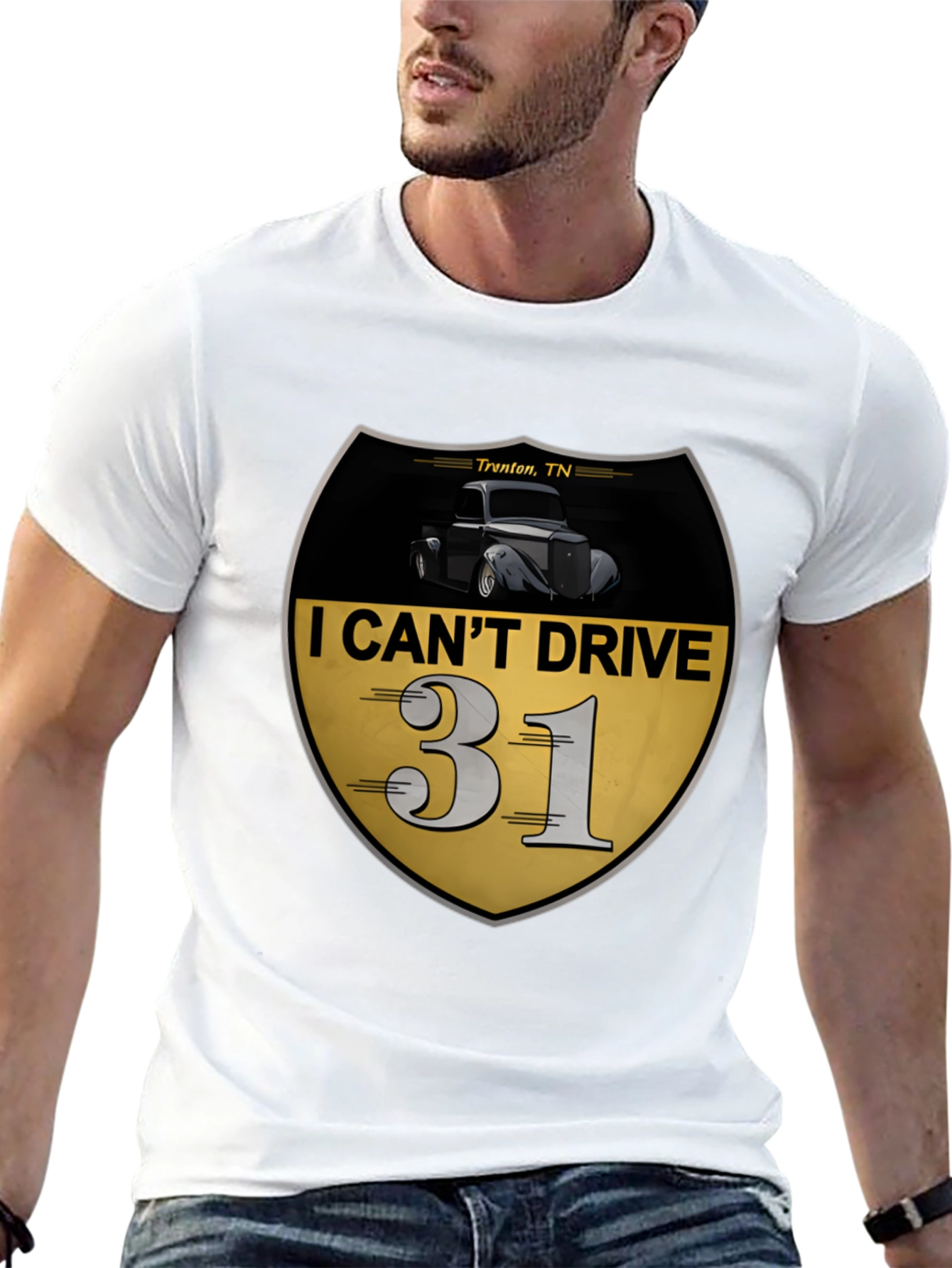 Trenton TN Funny Car Enthusiast T-Shirt