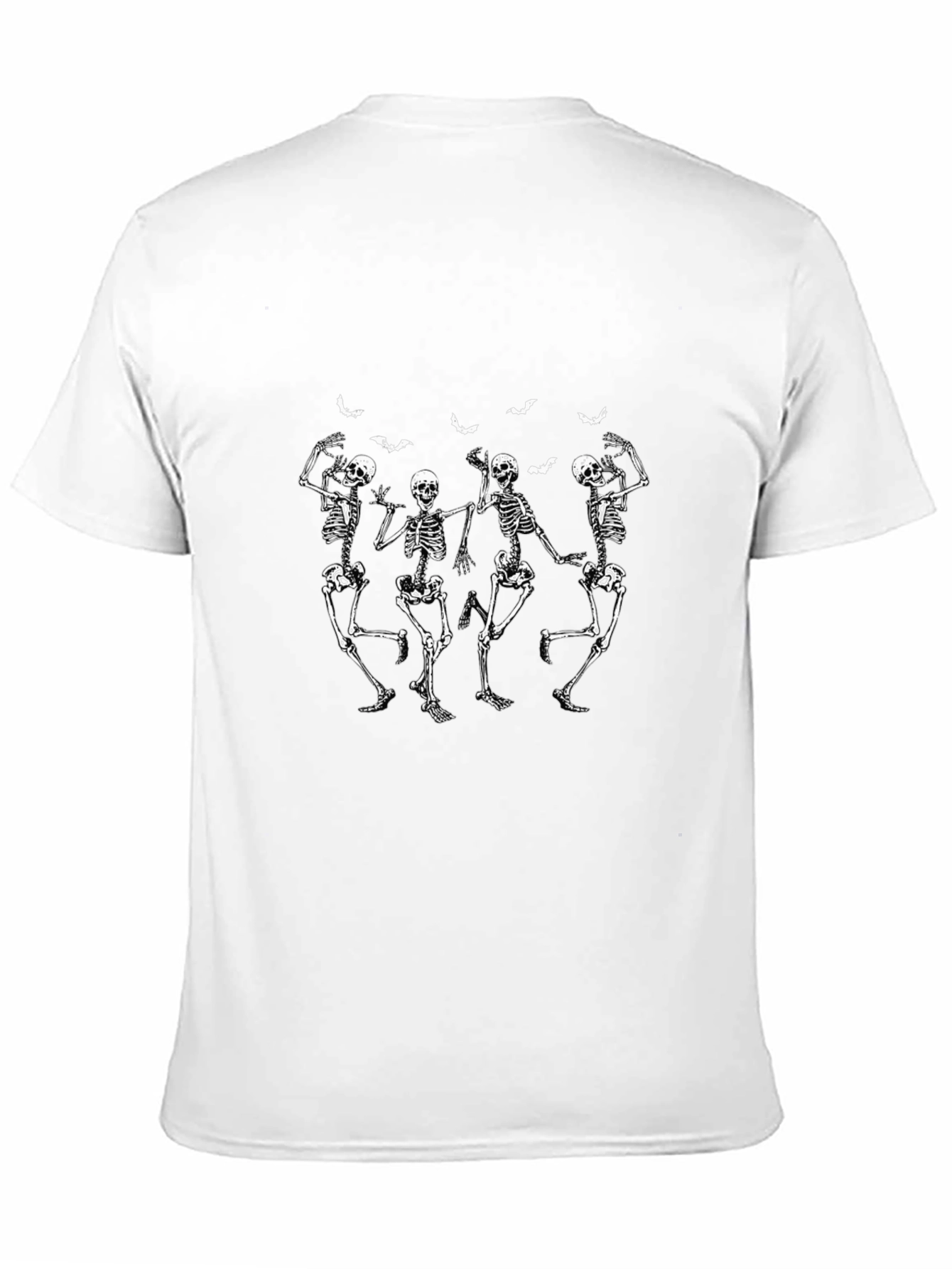 Skeleton Dance T-Shirt - Black Halloween Tee