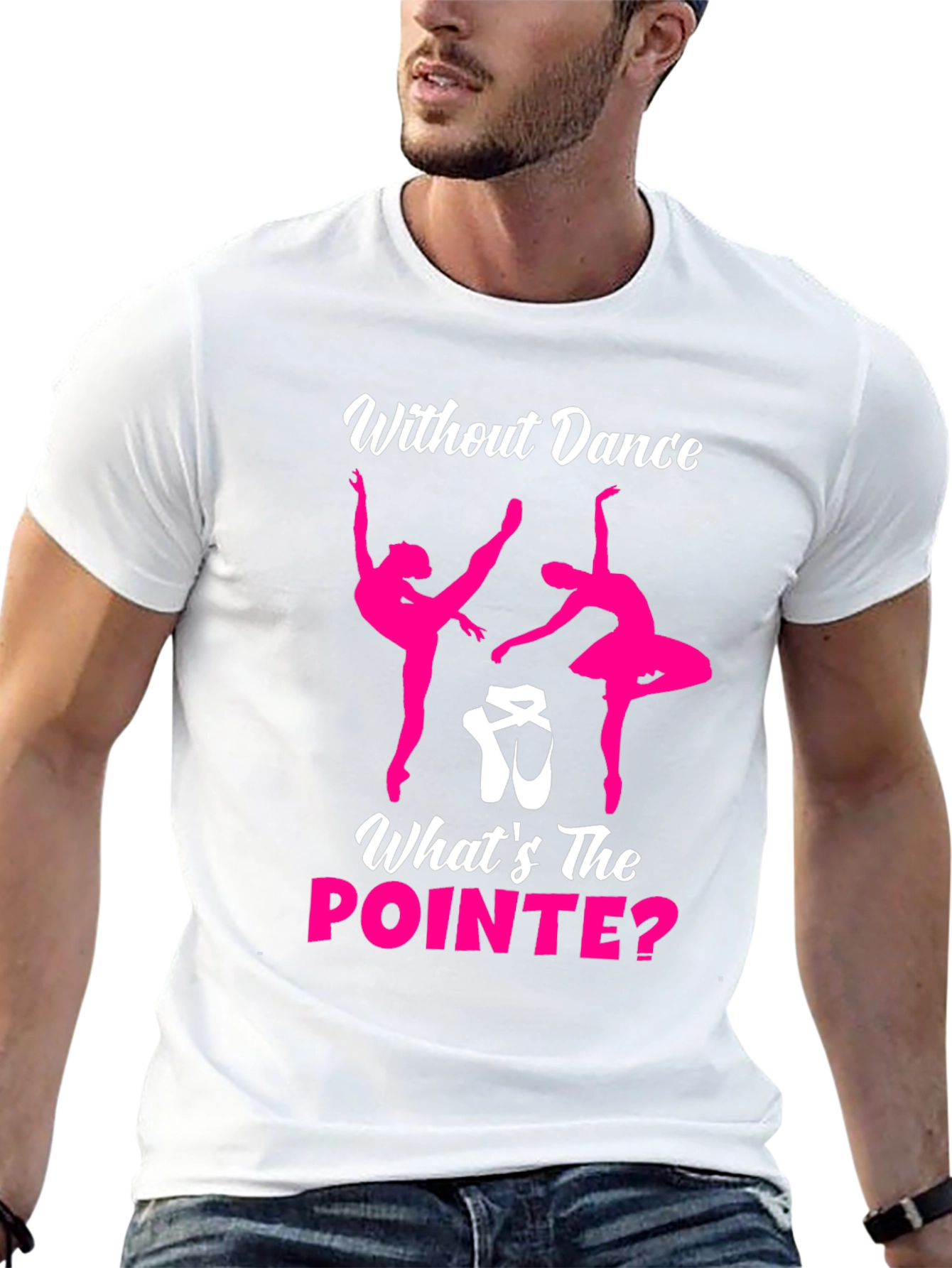 Dance Pointe Graphic Tee - Ballet Lover T-Shirt