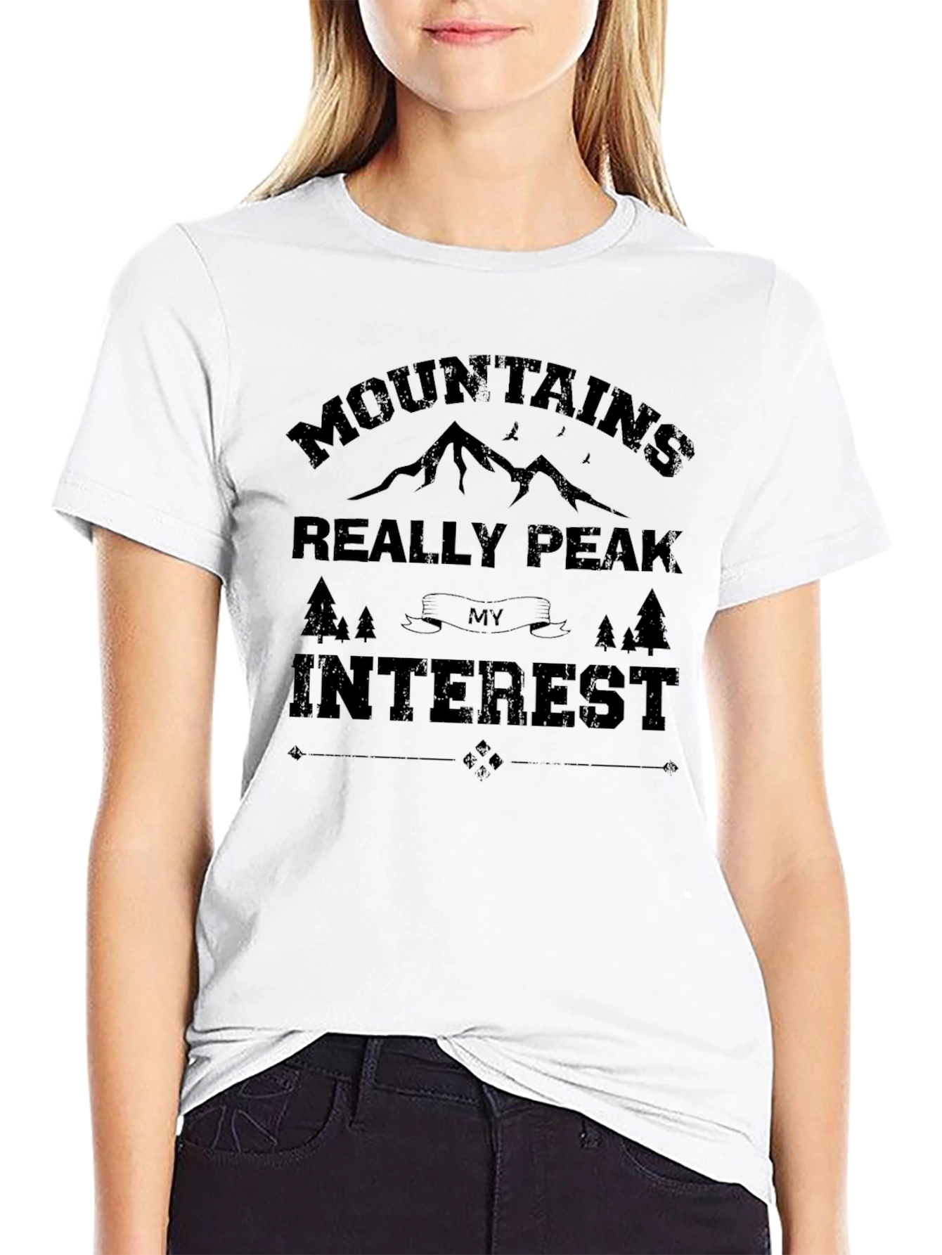 Mountains Peak My Interest Graphic Tee