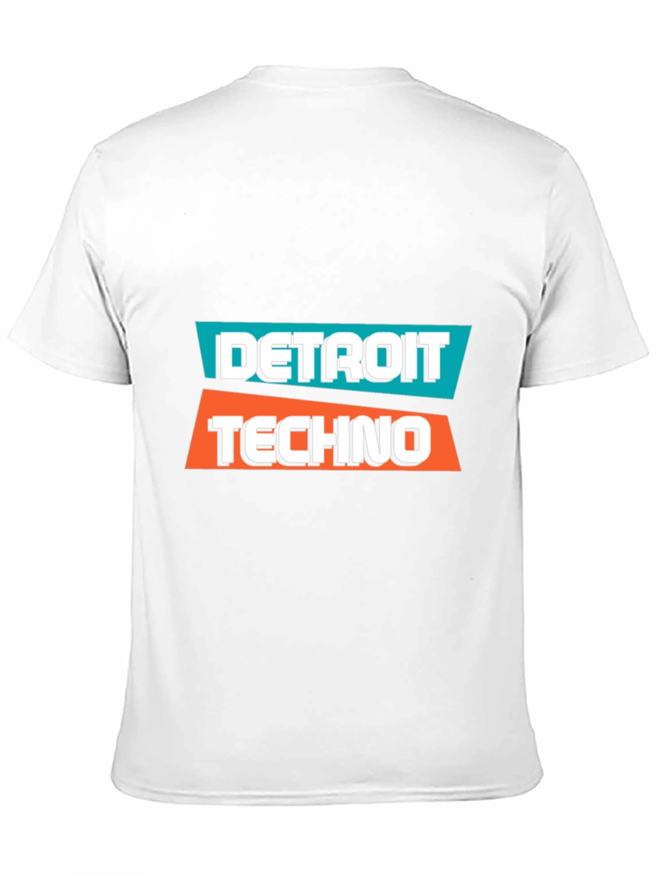 Detroit Techno Graphic Tee - Black Cotton T-Shirt