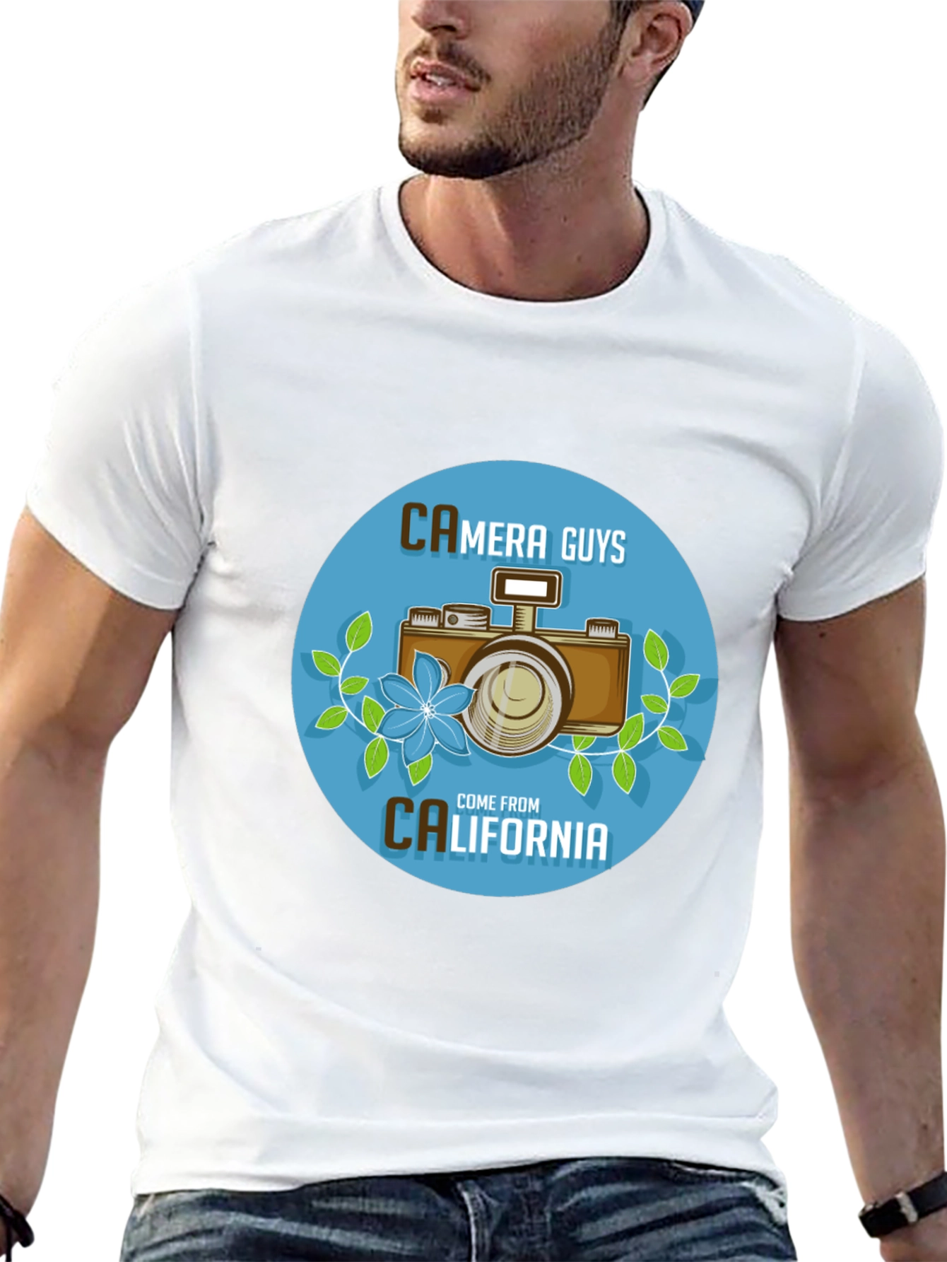 Camera Guys California Graphic T-Shirt