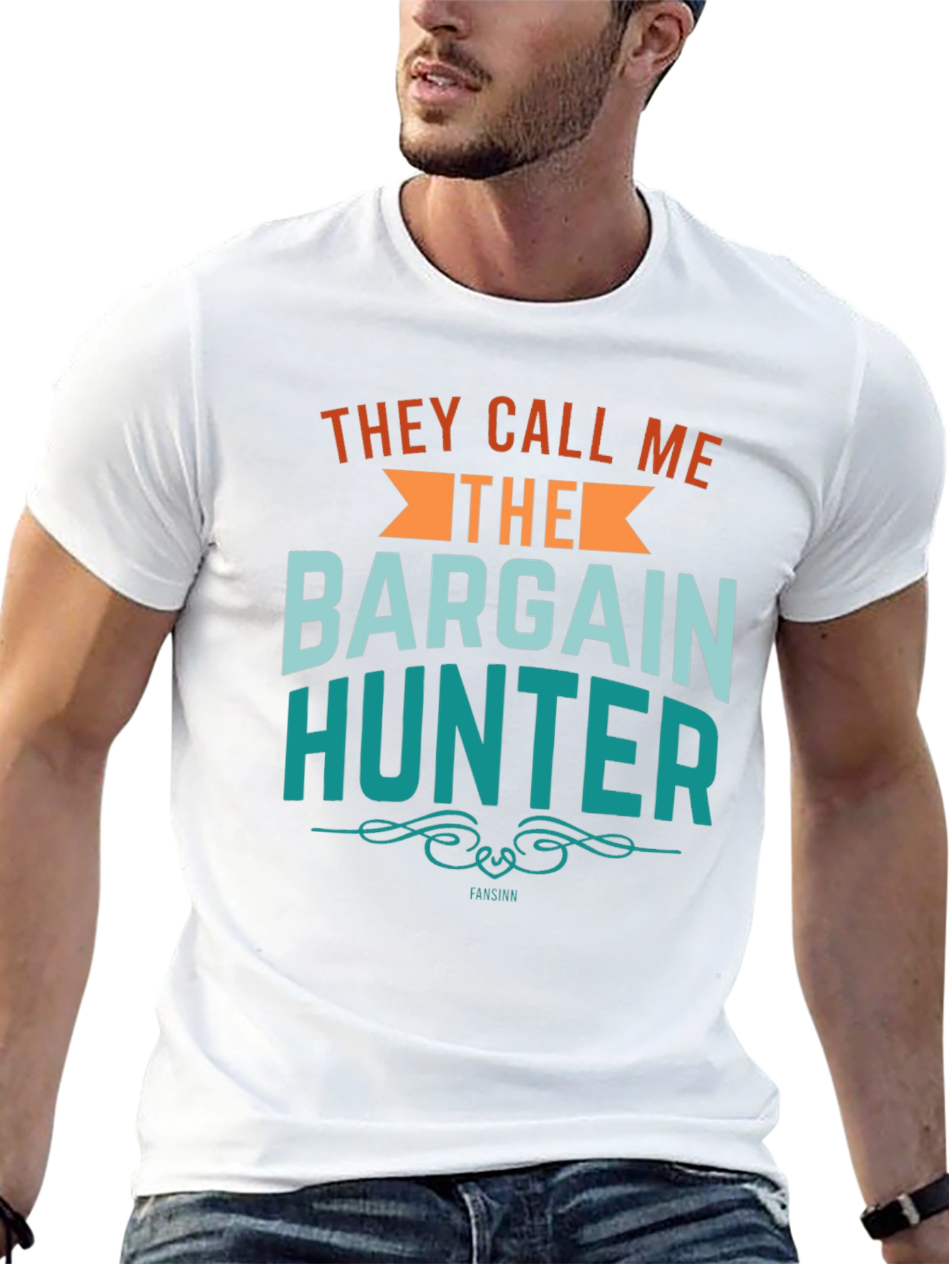 Bargain Hunter Graphic Tee - Stylish Unisex Cotton T-Shirt