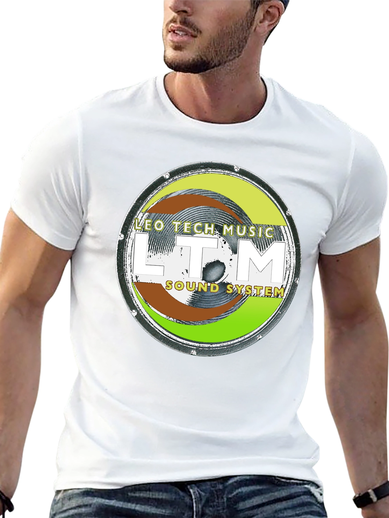Leo Tech Music Sound System T-Shirt