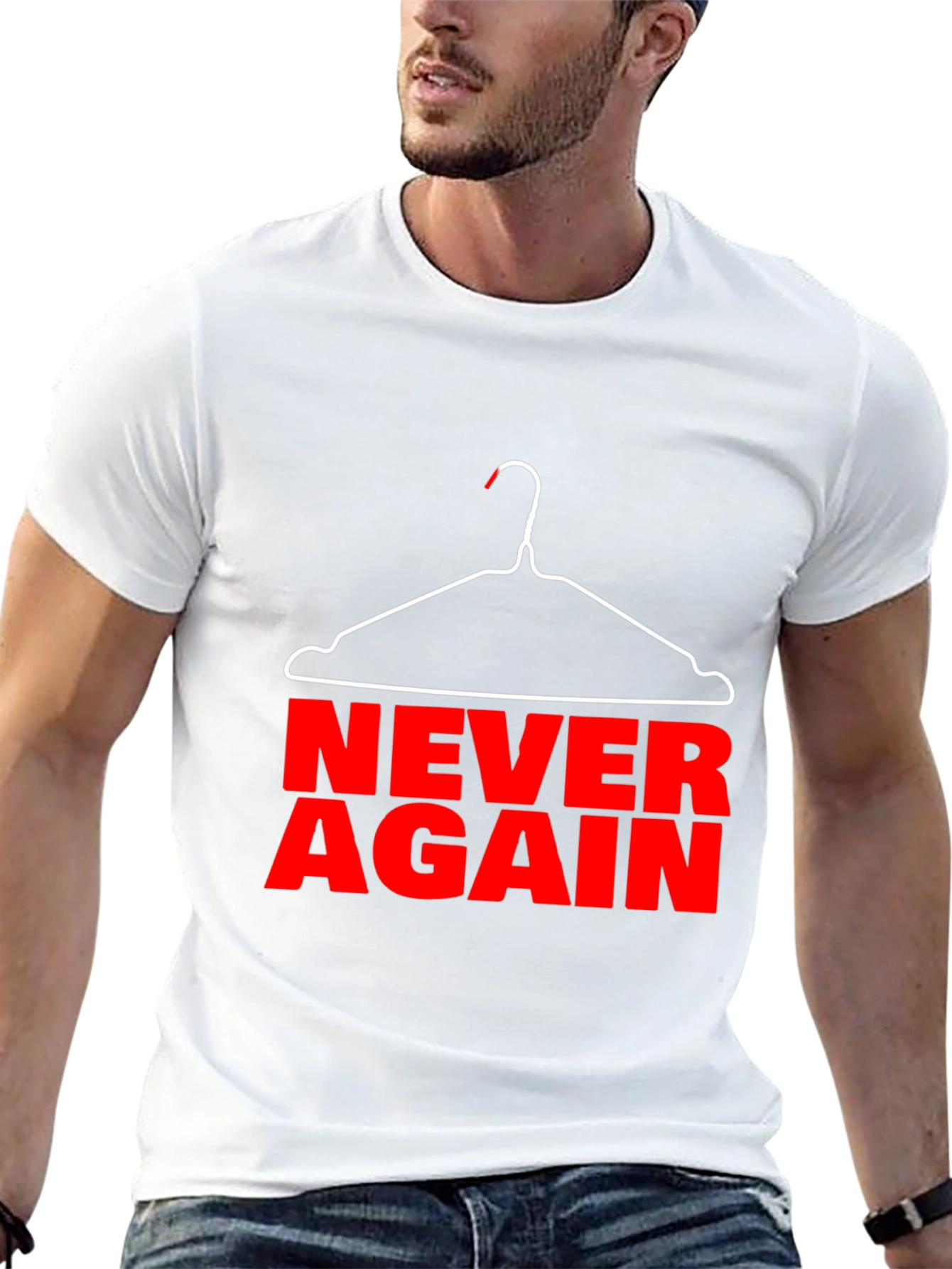 Never Again Pro-Choice Graphic Tee